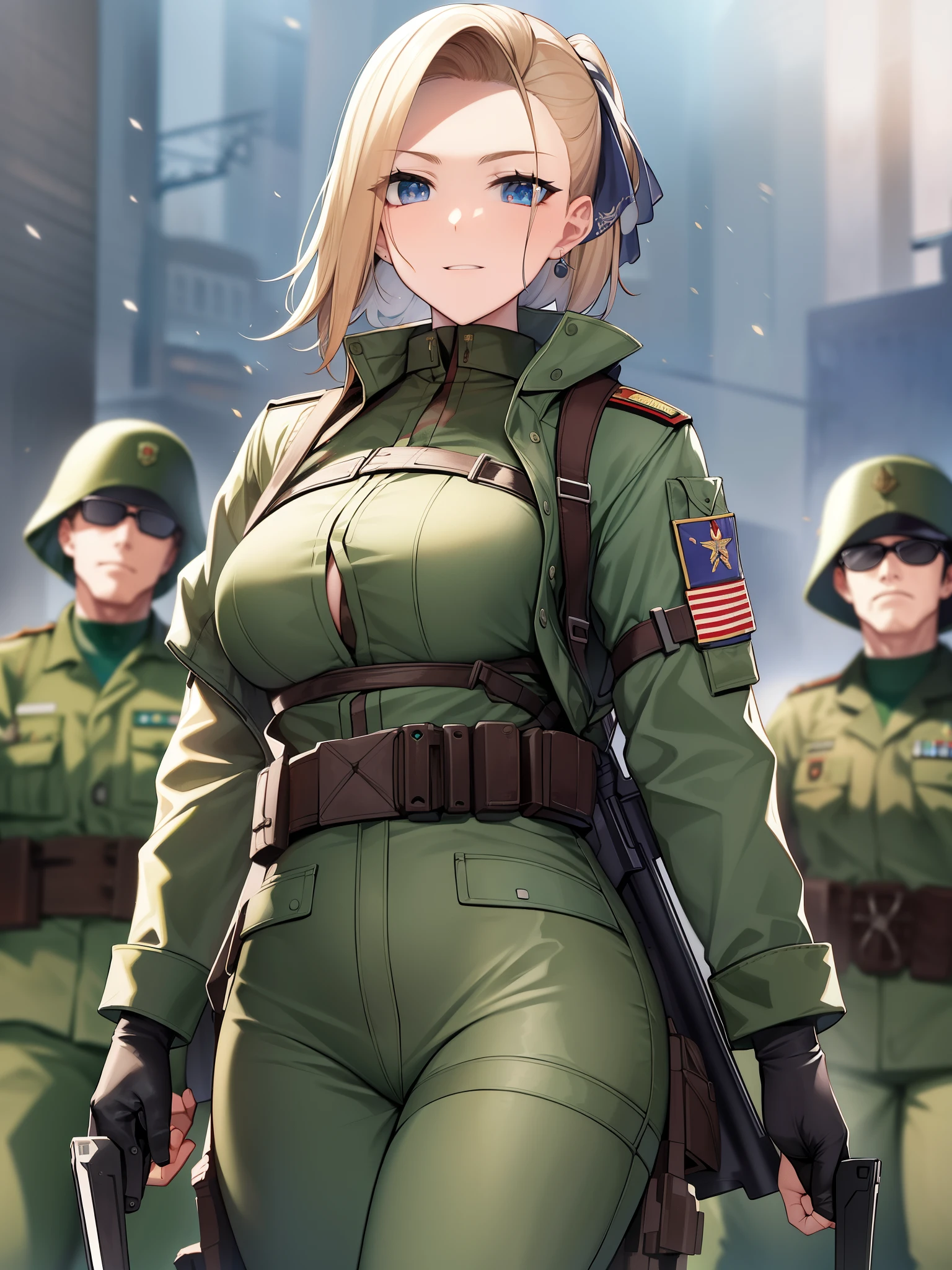 metal Gear、The・ボス、bandana、big tits milf、big tits milf、big tits milf、Former commander of the Cobra Squad during World War II。female president、、blonde hair、slicked back hair、head band、green camouflage pattern、green jumpsuit、belt、Are standing、Warriors on the Soviet side(Voivode、Voevoda)A legendary soldier called。CQC、Joint techniques, knives, etc.、Combat techniques without guns、The・joy(unparalleled joy)led the Allied forces to victory with the code name。Even after the war々Involved in the creation of special forces、He devoted himself to the development of technologies that were significantly involved in subsequent military developments, such as the HALO descent.。Judging from her year of birth, she was only 20 years old and had already become a soldier.。The・That's the boss's name々praise the achievements、It is an honorary title awarded by the United States.。