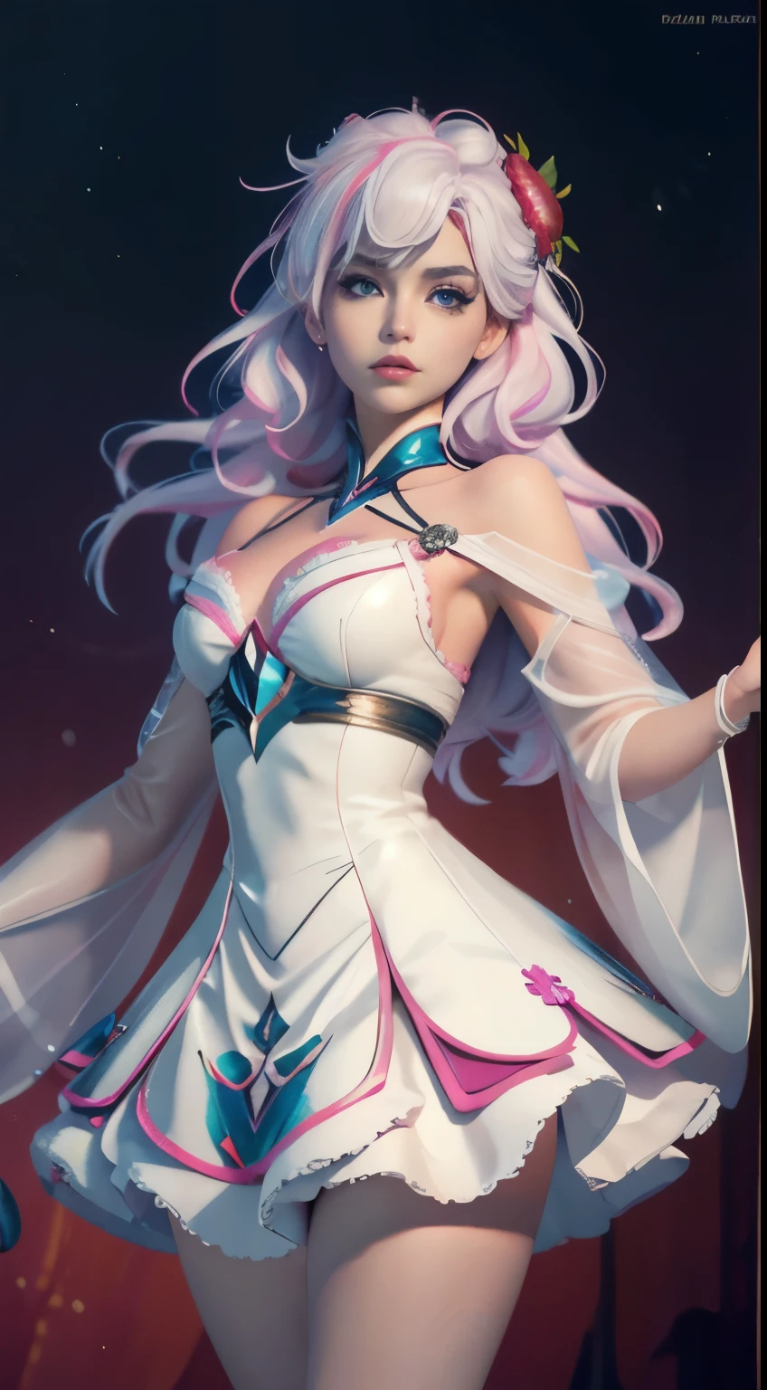  (ladybug -Elsa frozen Disney   mezclando modelos .) (ultra FUSION of white and pink hair) Highly detailed CG unity 8k wallpaper, style shot, complex, high detail, dramatic, highest quality movie still image, very detailed, masterpiece, best quality, character design, Elsa, Elsa from Frozen,ladybug fusion (( Dark style)), realistic ultra-detailed rendering style, natural light, sharp character design, (hard focus, 8k), (((natural skin texture))), 8k textures, soft cinematic lighting, adobe lightroom, dark room, hdr, Sophisticated, Elegant, Rich Detail, Sharp Focuilm Look) )), Soothing Tones, Detail Frenzy, Intricate Detail, Super Detail, Low Contrast, Soft Film Lighting, Dull Colors, Exposure Blending, HDR, Fade, 35mm, f/1.4, ISO64, f16, 25 sec.