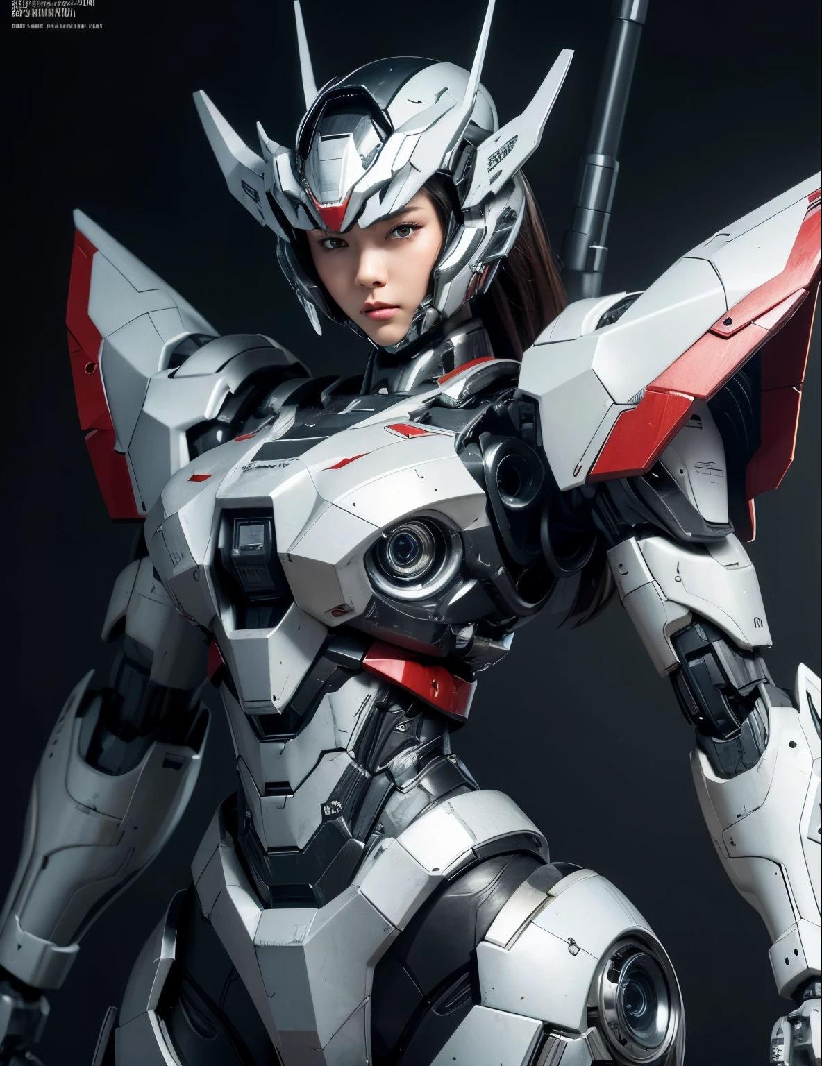 Super detailed, advanced details, high quality, 最high quality, High resolution, 1080p, hard disk, beautiful,(war machine),(headgear),Capture the big picture,beautifulサイボーグ女性,Mecha cyborg girl,battle mode,Mecha body girl,She is wearing a futuristic war machine weapon mecha,