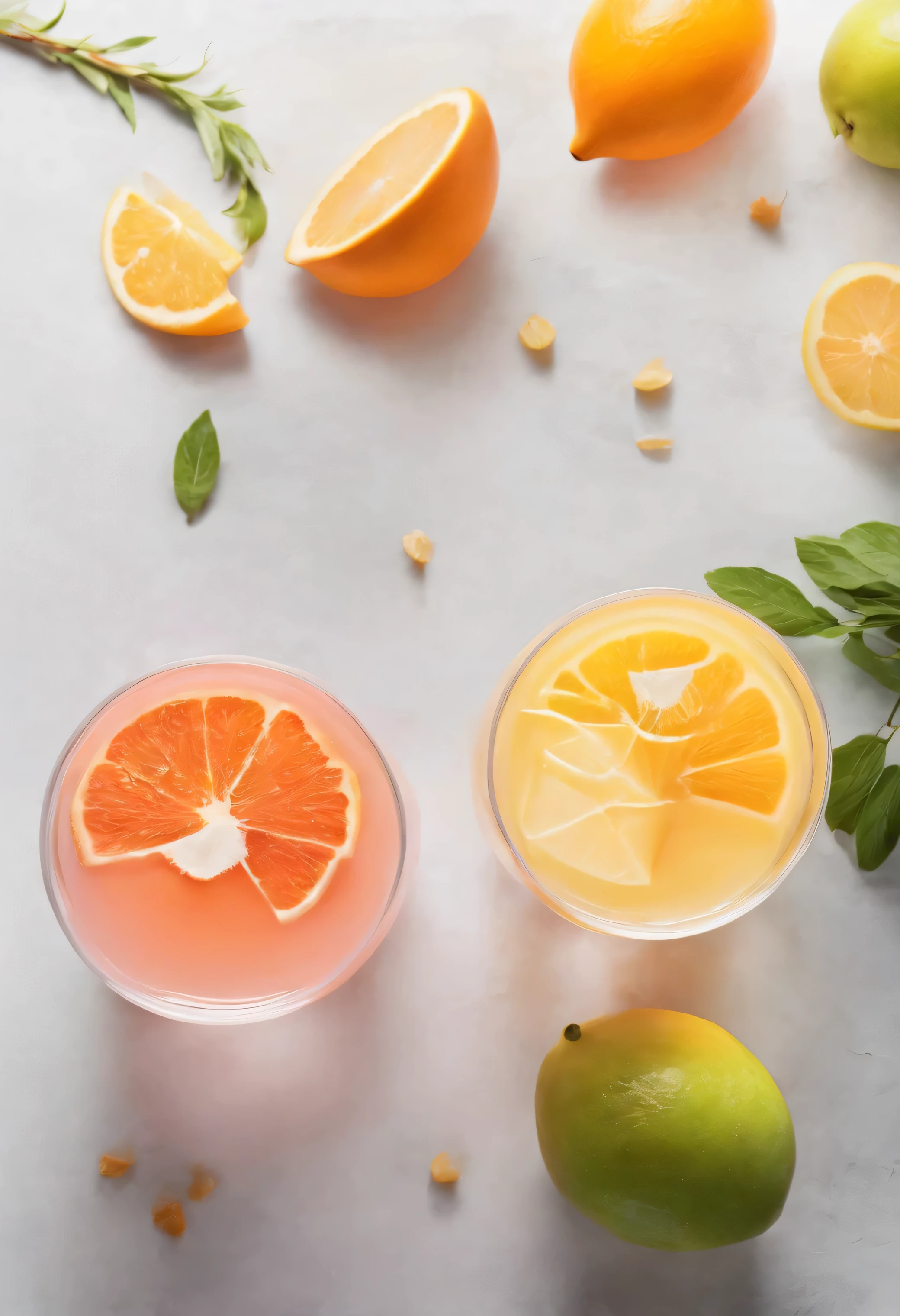 a glass of juice