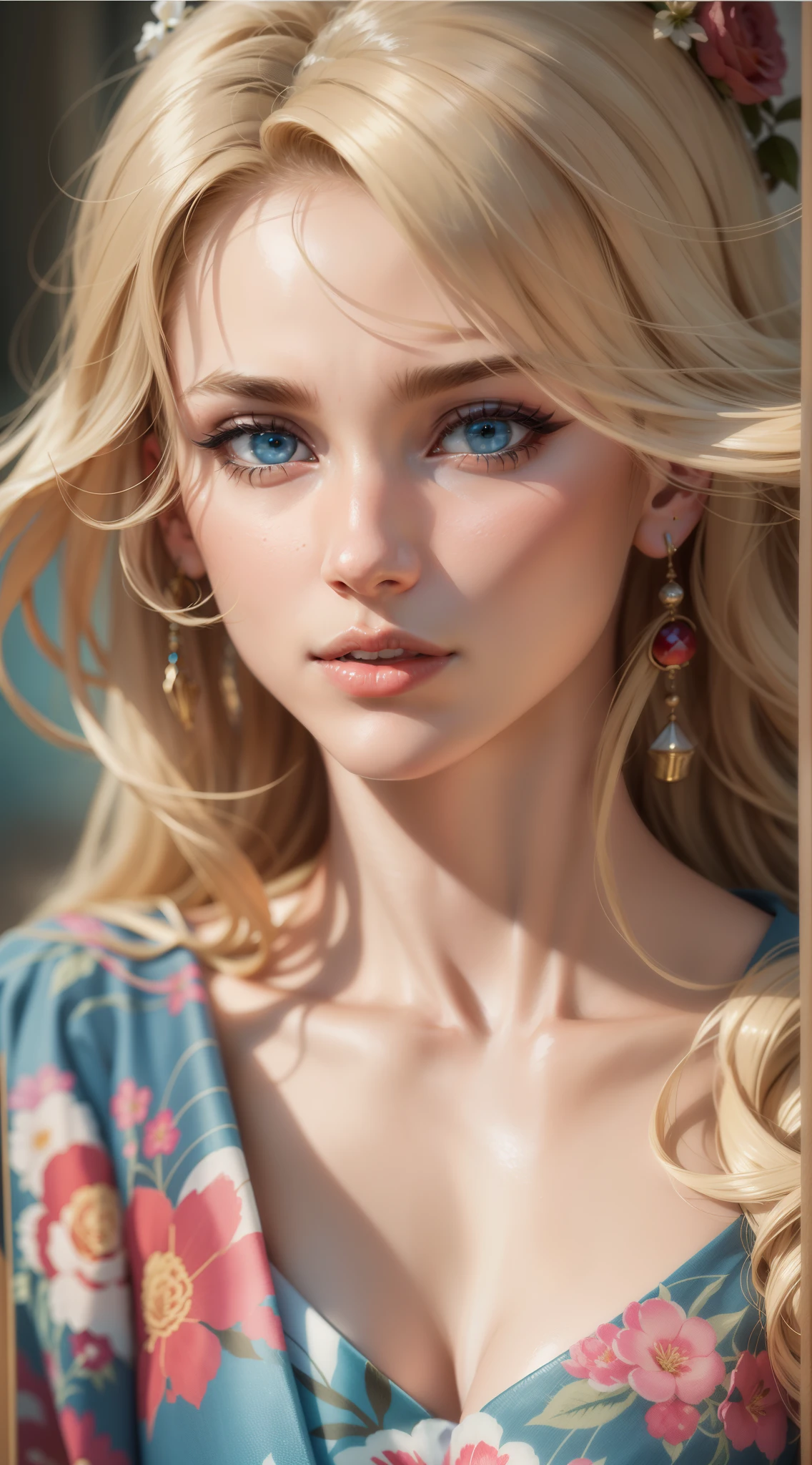 {{{(Photoreal:1.4)}}}, beautiful detailed woman, very detailed目と顔, beautiful and fine eyes, That's ridiculous, unbelievable That's ridiculous, super detailed, High resolution, very detailed, highest quality, masterpiece,enlightenment, very detailed, nffsw, Unite, 8k Picture Wallpaper, amazing, finely, masterpiece, highest quality, Hvery detailed ajc,Unified 8k Denden, face light, movie lighting,table top,highest quality,super detailed,High resolution,High resolution,4k,Portrait in 4k,8k,8k Portrait,unity 8k wallpaper,Hvery detailed ajc,realistic,RAW photo,real person,portrait photography,realistic,shiny skin,fine skin,(((dynamic angle,whole body))),{{{{Supermodel Karen Mulder}}}},{{{Karen Mulder is a supermodel from the Netherlands}}},Especially active in the 1990s,{{{Her physical characteristics are as follows}}},{{{Height: 177cm}}},{{{hair color: blonde}}},{{{eye color: cyan color}}},{{{Slender and well-proportioned proportions}}},{{{big bright blue eyes}}},{{{high cheekbones}}},{{{lip whole}}},dynamic angle,wide shot,{{{{floral kimono}}}},dynamic pose,(foot pose:0.5),{{{Supermodel Karen Mulder}}},(((dynamic angle,whole body))),dynamic angle,whole body,dynamic pose,{{{dynamic angle wide shot}}},{{{Karen Mulder}}}