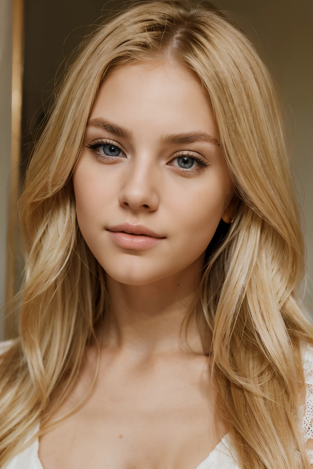 blonde woman with normal and attractive eyes and long hair posing for a picture, gorgeous young model, soft portrait shot 8 k, beautiful blonde girl, beautiful female model, beautiful young woman, very beautiful young woman, blonde beautiful young woman, beautiful blonde woman, blonde and attractive features, portrait of a beautiful model, photo of a beautiful woman, beautiful model girl, blonde hair and attractive eyes
