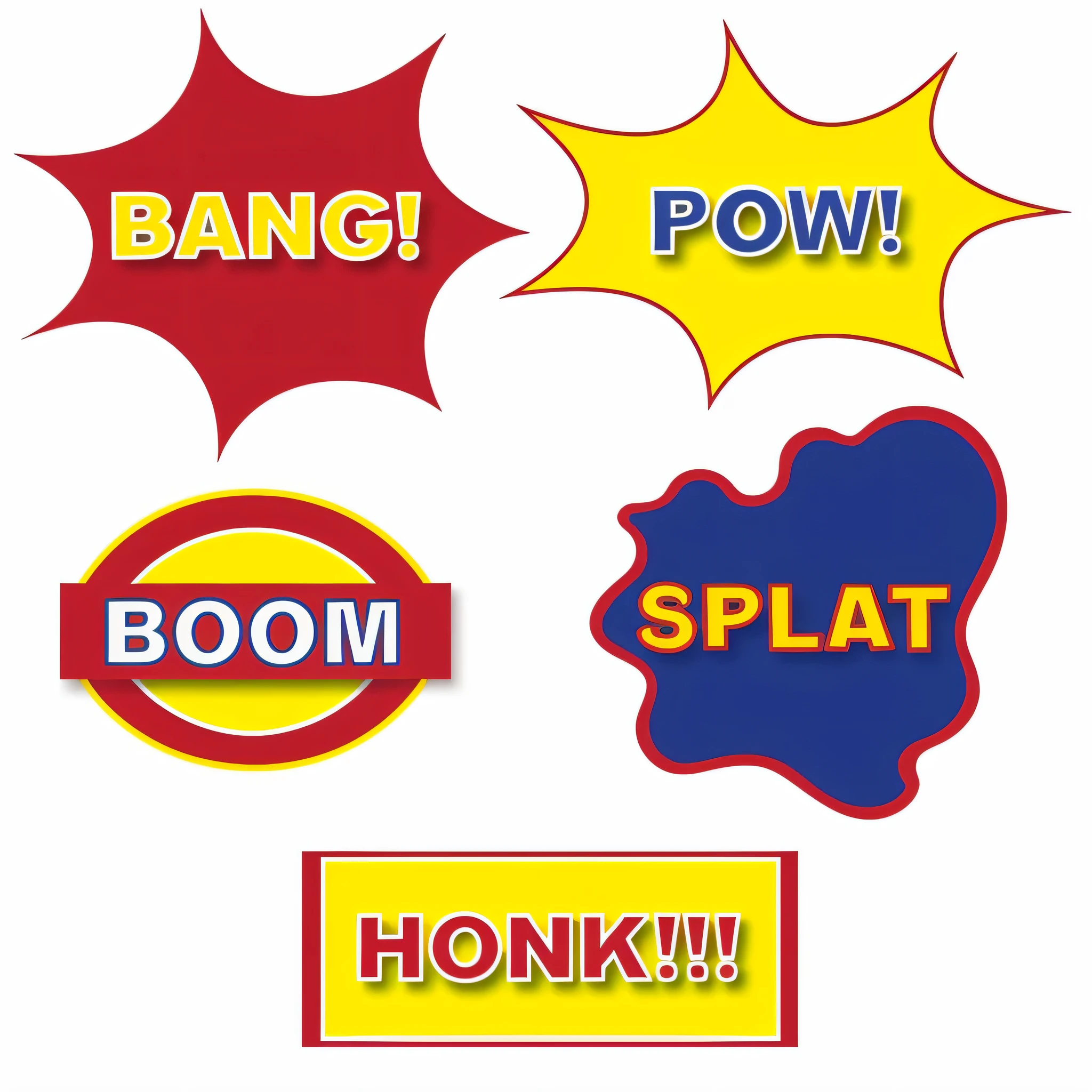 a close up of a bunch of different stickers with different designs, clipart, sticker design vector art, svg comic style, clip art, epic comic book style, comic book panels, comic book visual style, colorful comics style, stick, sticker design, comic book panel, stickers, sticker design vector, boom, vector sticker, comic styled, comic panels