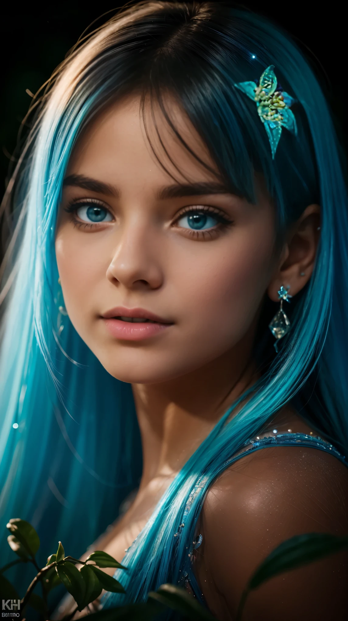 Beautiful realistic girl with bright BLUE-WHITE long hair ,Close-up of clear skin with detailed skin,full length,in a short mini skirt,on an orange background,Against a starry sky,Bright makeup,detailed eyes,EARRINGS WITH GLITTER,two—leaf gray flower,translucent speckled two-leaf gray,Bioluminescent - ultra-high quality 8K, High contrast, Rich colors, Soft light, Super detailed photos. ultra high quality 8K, high contrast, noise reduction, bright saturated colors.. high quality, 8K Ultra HD, high contrast high quality,soft close focus,very beautiful flower, translucent red lily of the valley with a dew drop flower, bioluminescent flower glows and shimmers, it grows in a mysterious forest, shrouded in mystery, Ultra-high quality 8k, high contrast, saturated colors, soft light, Ultra-detailed photos. Ultra-high 8k quality, high contrast, noise reduction, bright saturated colors.. High quality, 8K Ultra HD, high contrast