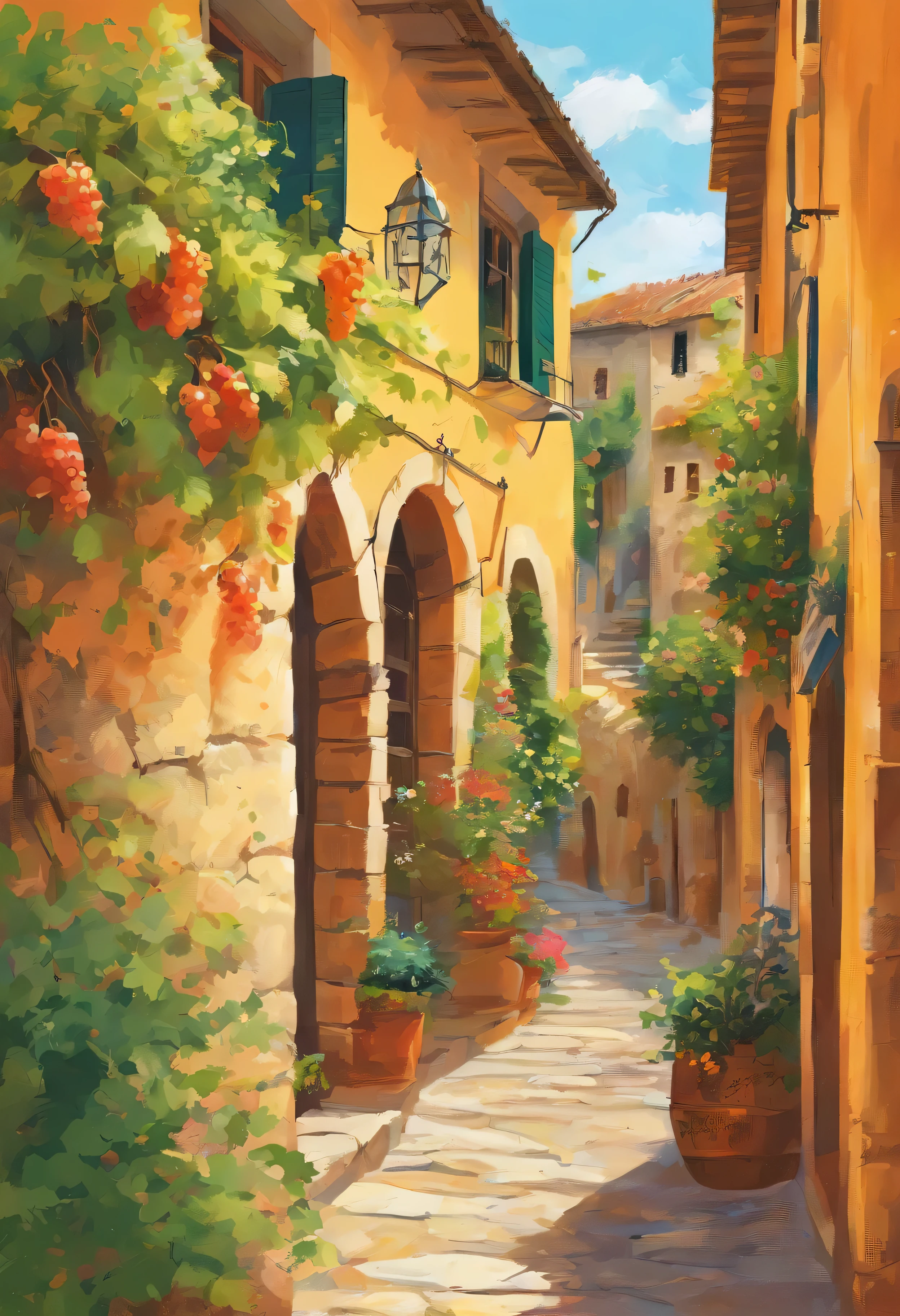 italy'The most romantic pastoral scenery,Almost all stayed in Tuscany(Tuscany)。There are rolling low hills here,Vineyards and olive trees all over the mountains and plains,and scattered medieval towns..。
.
Under a cloudless sky,The soft sunshine fills the fields,Fragrant vegetation,earthy aroma。Such an ambiguous atmosphere,Great for fast fermentation,hand in hand,confess your feelings。
.
If it is midsummer,The vines on the hillside are full of grapes,Local fruit farmers will pick ripe grapes,for winemaking,the longer it takes, The taste will be sweeter.。
.
Walk through the italian towns in Tuscany,Feel the slow rhythm of tranquility,it'It's like walking in paradise,Not disturbed by the outside world。