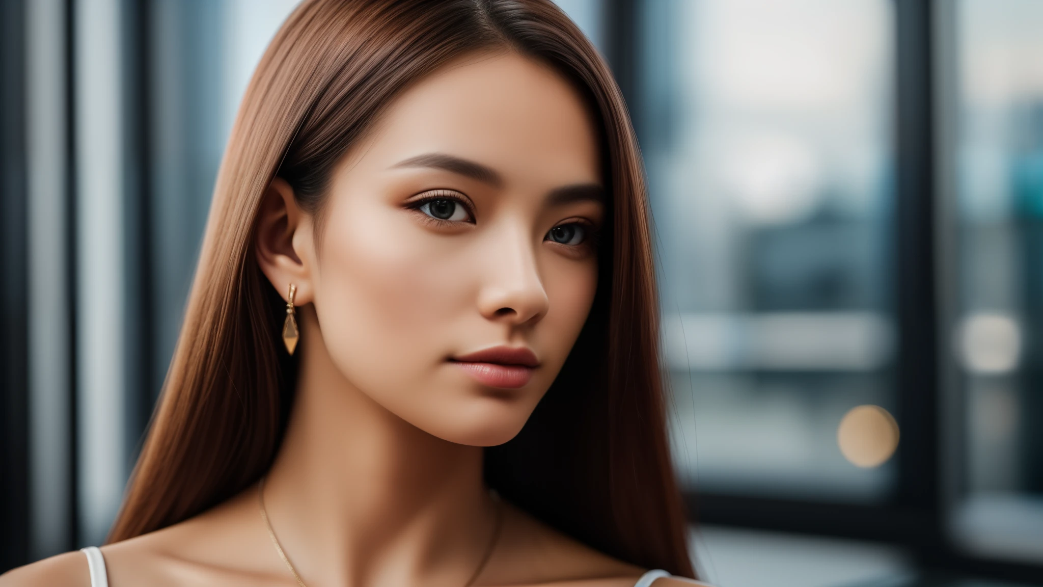 tmasterpiece,best qualtiy,hdr, hyper HD, 8K,Bokeh,Ultra-fine painting,Sharp focus,Physically-based rendering,Extreme detail description,half-body photo,looking at viewer, (EOS R8, 50 millimeters, F1.2, 8K, RAW photo:1.2)
