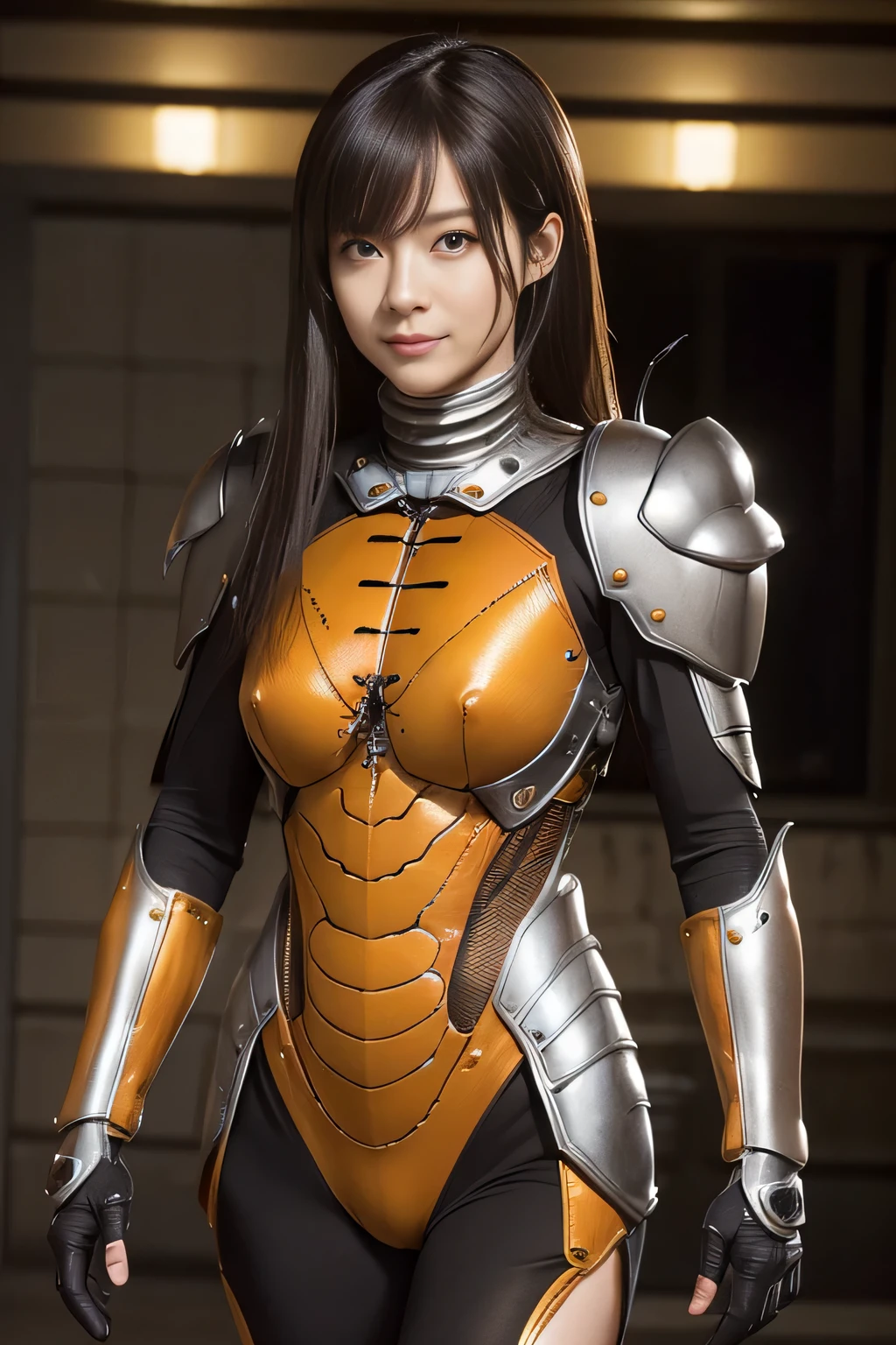 (High resolution,masterpiece,highest quality,Very detailed CG, anime, official art:1.4), realistic, photograph, amazing detail, everything is complicated, shiny and glossy,Amazing number of layers, 8K wallpaper, 3D, sketch, cute, figure,( alone:1.4), perfect female proportions,villain&#39;s daughter, (Fusion of dark brown cockroach and lady:1.4), (brown cockroach woman:1.2), (brown cockroach woman:1.2), (Fusion:1.2), (alone:1.4), (evil smile:1.2), muscular, abs, (Cockroach brown exoskeleton bio insect suit:1.4), (Cockroach brown exoskeleton bio insect armor:1.2), (brown transparent cockroach feathers:1.4), (Antennae of brown cockroaches:1.3),
