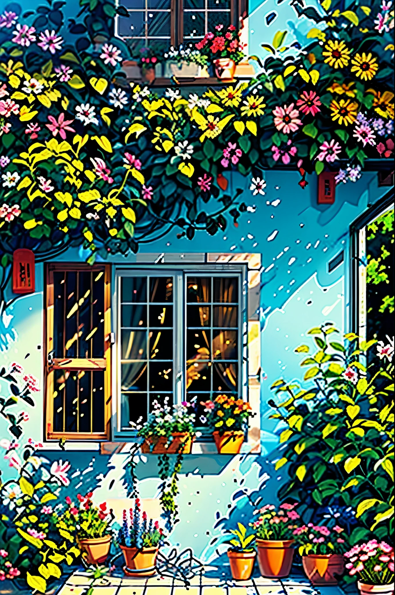 "Bloom where you're planted; your journey paints a vibrant story."