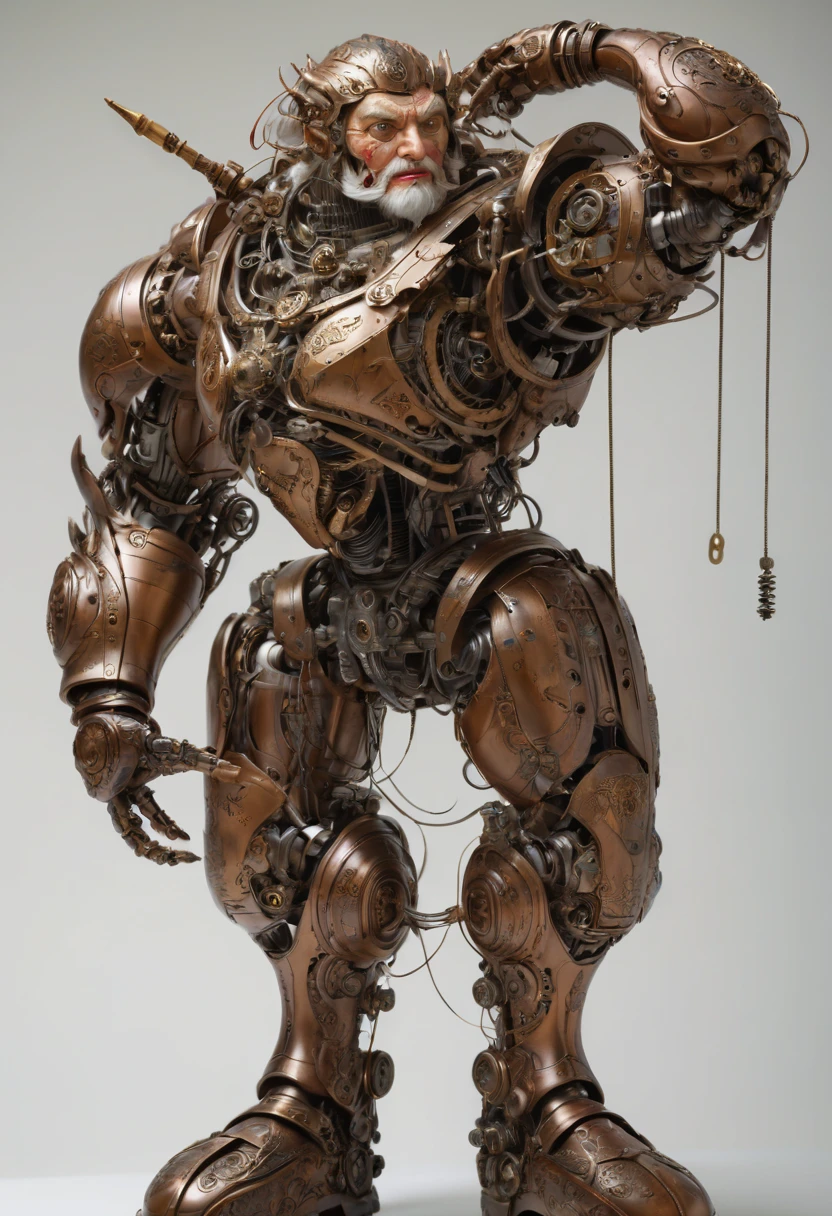 Mechanical Puppet by Kim Hong-do, best quality, masterpiece, Representative work, official art, Professional, Ultra intricate detailed, 8k