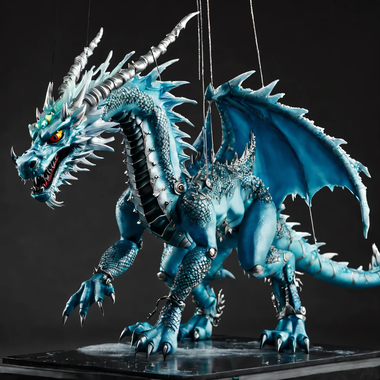 Mechanical puppet Ice Northern Dragon of the Lich King