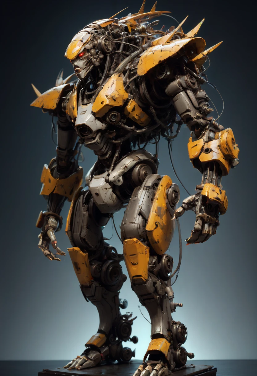 Mechanical Puppet by Hariton Pushwagner, best quality, masterpiece, Representative work, official art, Professional, Ultra intricate detailed, 8k