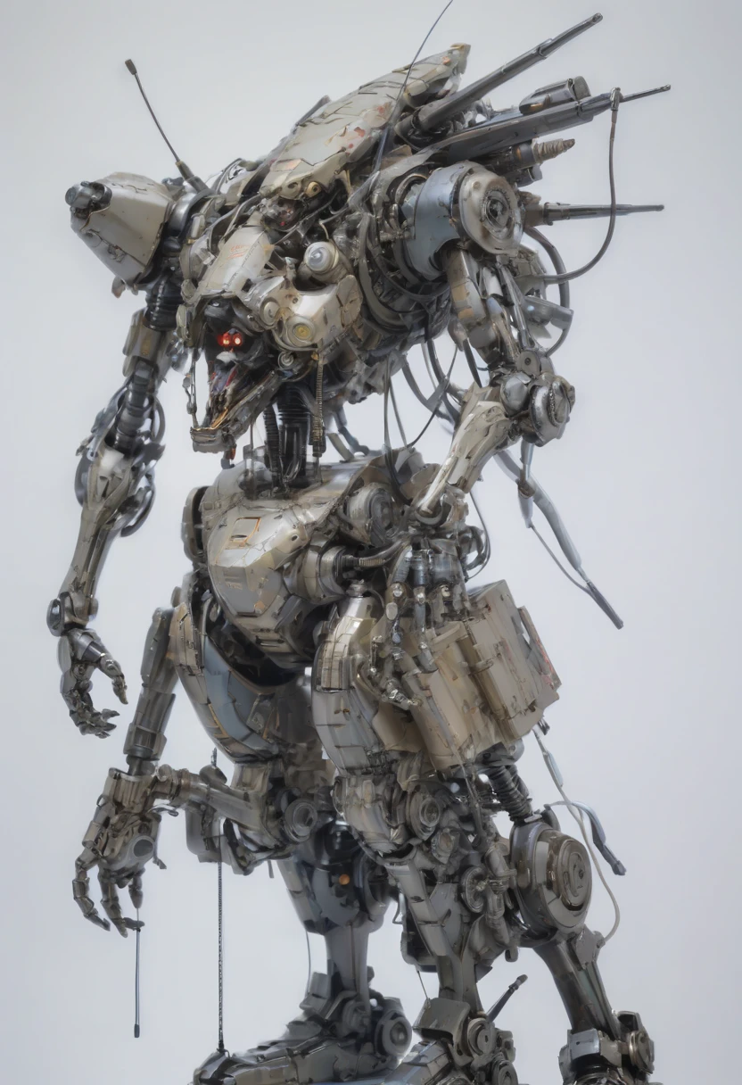 Mechanical Puppet by Hariton Pushwagner, best quality, masterpiece, Representative work, official art, Professional, Ultra intricate detailed, 8k