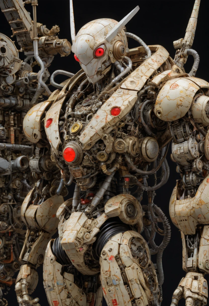 Mechanical Puppet by Hariton Pushwagner, best quality, masterpiece, Representative work, official art, Professional, Ultra intricate detailed, 8k
