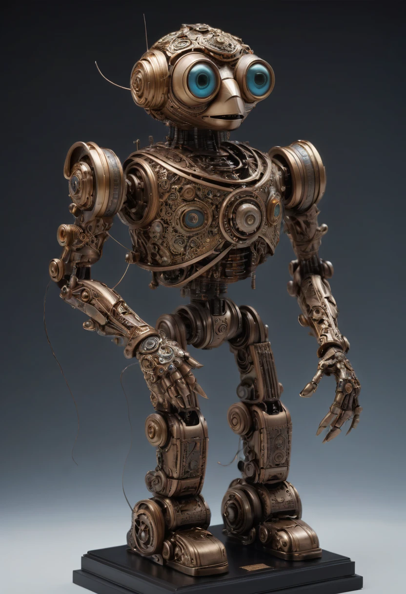 Mechanical Puppet by Douglas Adams, best quality, masterpiece, Representative work, official art, Professional, Ultra intricate detailed, 8k