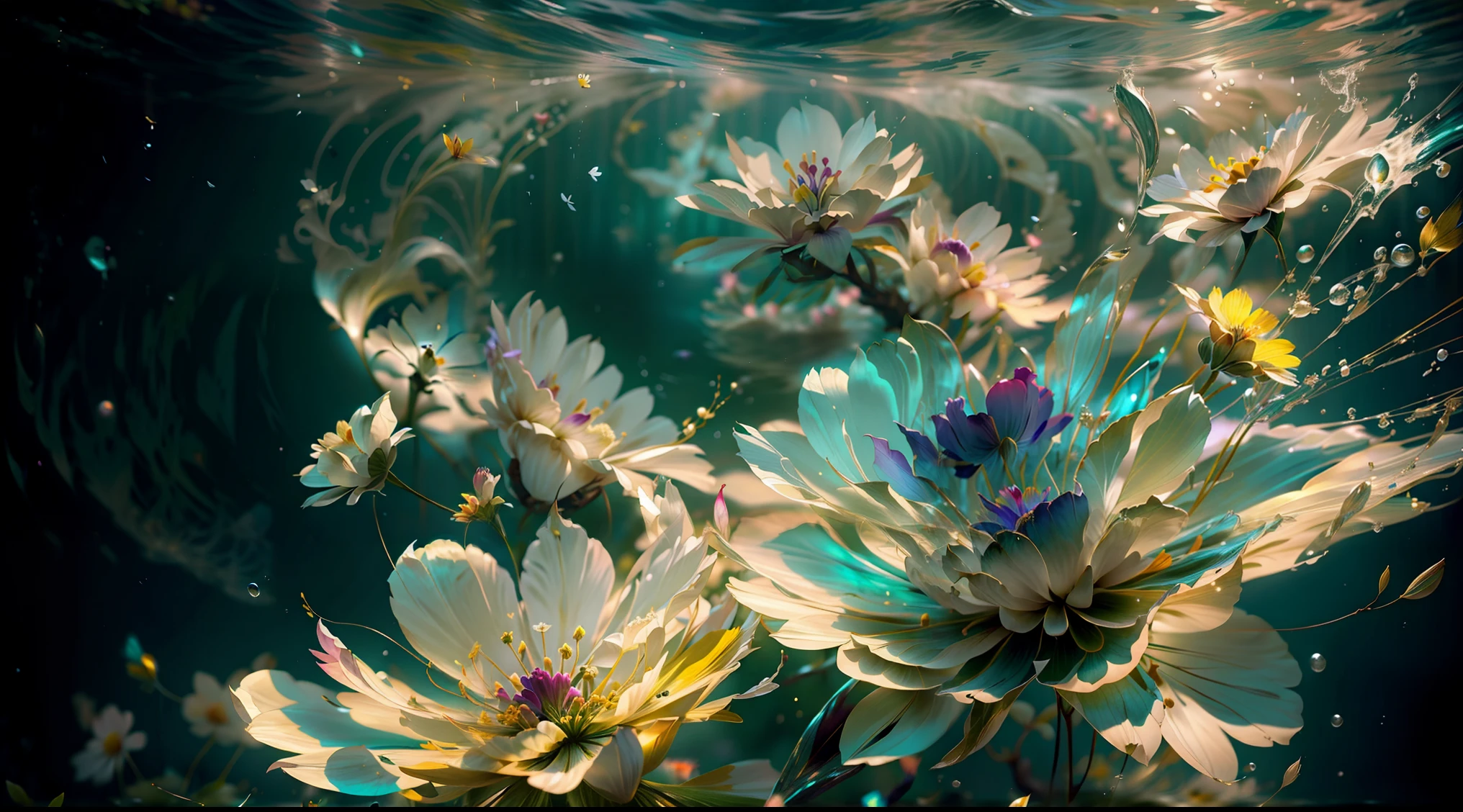 (Alfombra de flores naturales, tapete de flores festivo,Alberto Severo art ).Crea una fascinante obra de arte abstracta con un enfoque en la fluidez y el movimiento. Utilice una paleta de colores rica y diversa, Blend tones seamlessly to evoke a sense of continuous movement. Explore the interplay between softness, Suave, Sharp shapes, Dynamic edges. Deja que los colores sangren y se mezclen, giving the impression of swirling currents or energetic vibrations. Incorporar elementos de la naturaleza, like gentle curves that resemble ocean waves, Vibrant bursts reminiscent of blooming flowers, or power lines that resemble gusts of wind. He fuses these natural motifs with abstract forms to create a harmonious and captivating composition........ Embrace the idea of serendipity and spontaneity while allowing colors and shapes to take shape organically. Anima a la obra de arte a desarrollarse como un viaje, invitar al espectador a explorar e interpretar las profundidades del paisaje abstracto. This work of art should inspire a sense of wonder and fascination...., Atraer a los espectadores a su fascinante mundo de colores y formas. The blend of abstraction and nature will transport observers to a realm of imagination and excitement........, leaving a lasting impression of beauty and creativity