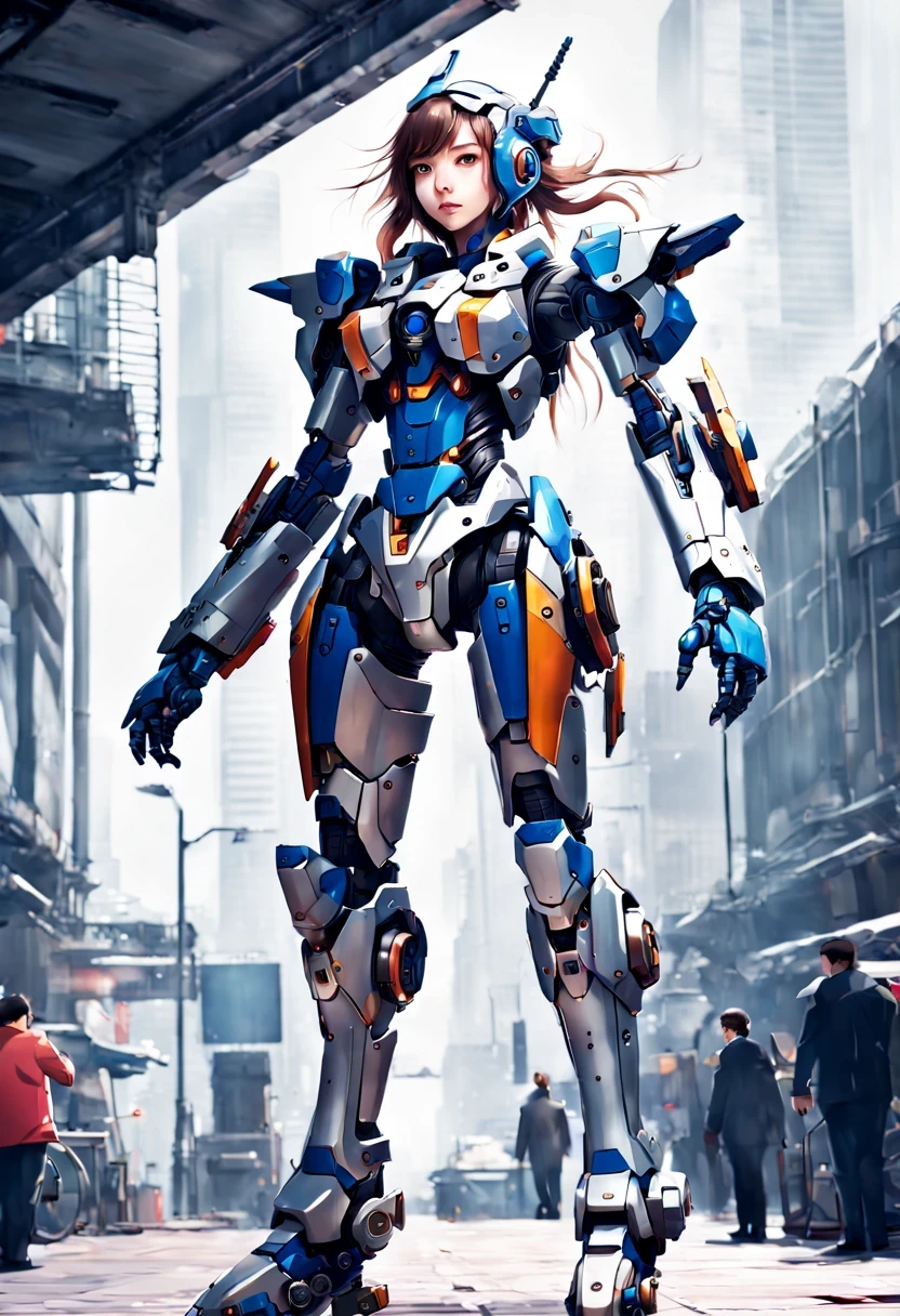 Mecha girl，