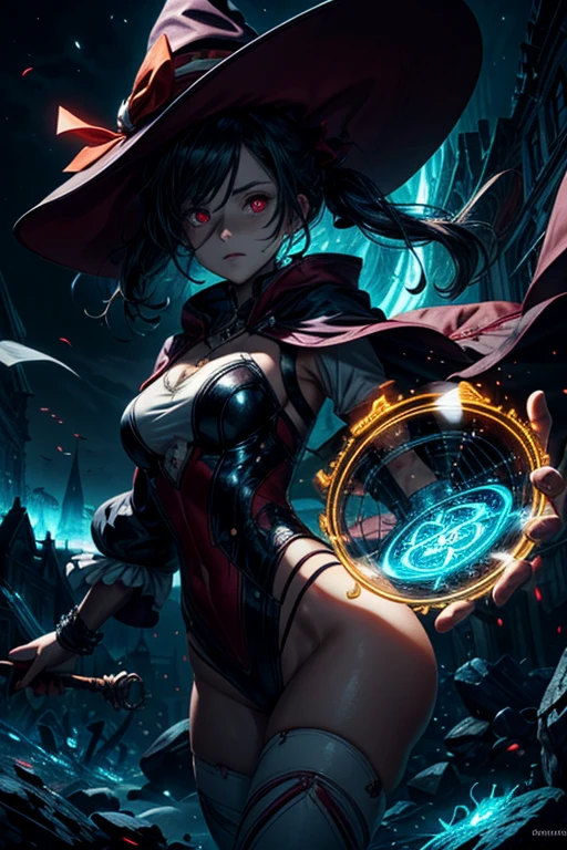 ((white outfit)), revealing, big breasts, 30 years old, young beautiful girl, ultra detailed, official art, unity 8k wallpaper, BREAK, neon lighting, (vibrant glow):1.2, dynamic colors, striking contrast, futuristic vibe, electric energy, reflective surfaces, masterpiece, best quality, ultra-detailed, illustration, 1girl, solo, fantasy, flying, broom, night sky, outdoors, magic, spells, moon, stars, clouds, wind, hair, cape, hat, boots, broomstick, glowing, mysterious, enchanting, whimsical, playful, adventurous, freedom, wonder, imagination, determination, skill, speed, movement, energy, realism, naturalistic, figurative, representational, beauty, fantasy culture, mythology, fairy tales, folklore, legends, witches, wizards, magical creatures, fantasy worlds, composition, scale, foreground, middle ground, background, perspective, light, color, texture, detail, beauty, wonder, adult, 30 years old, loraeyes, pauldrons, magic circle, evil, vampire teeth, 30 years old, adult, magic circle, magic_circle, red_glow, red glow, (masterpiece, best quality, ultra-detailed, best shadow), (detailed background,dark fantasy), (beautiful detailed face), high contrast, (best illumination, an extremely delicate and beautiful), ((cinematic light)), colorful, hyper detail, dramatic light, intricate details, (1 girl, solo,black hair, sharp face,low twintails,red eyes, hair between eyes,dynamic angle, magic circle), blood splatter, swirling black light around the character, depth of field,black light particles,(broken glass),, 30 years old, beautiful girl, ultra detailed, official art, unity 8k wallpaper, BREAK, neon lighting, (vibrant glow):1.2, dynamic colors, striking contrast, futuristic vibe, electric energy, reflective surfaces