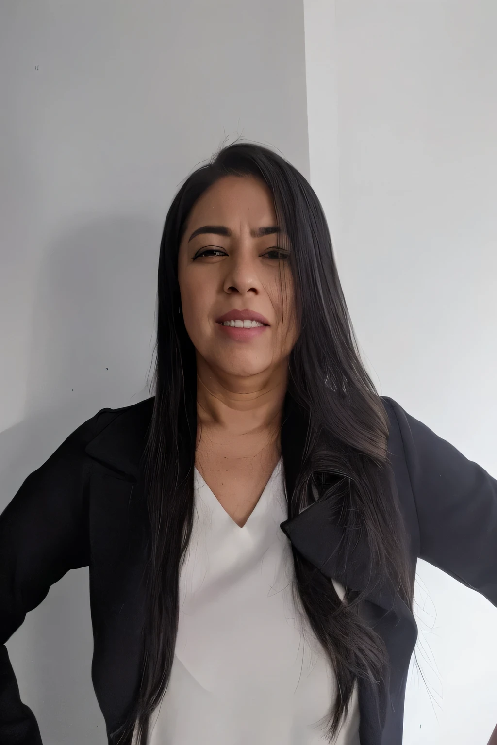 there is a woman standing with her hands on her hips, lorena avarez, Alanis Guillen, foto frontal, fernanda suarez, Estefânia Villegas Burgos, magda torres gurza, Julia Fontes, by Hugo Sánchez Bonilla, por Gina Pellon, Foto de uma mulher, by Alexander Obregón