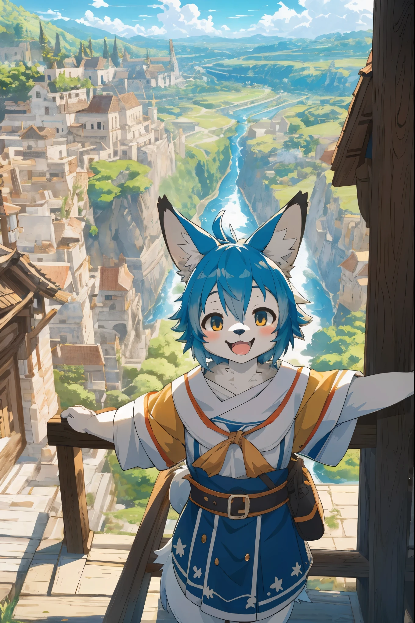 cover page, super high resolution, detailed background, World Heritage Site, 6+boys, 6+girls, Happy, joyful, absurdres(Photos of solo travelers)(kemono, furry anthro)cinematic,