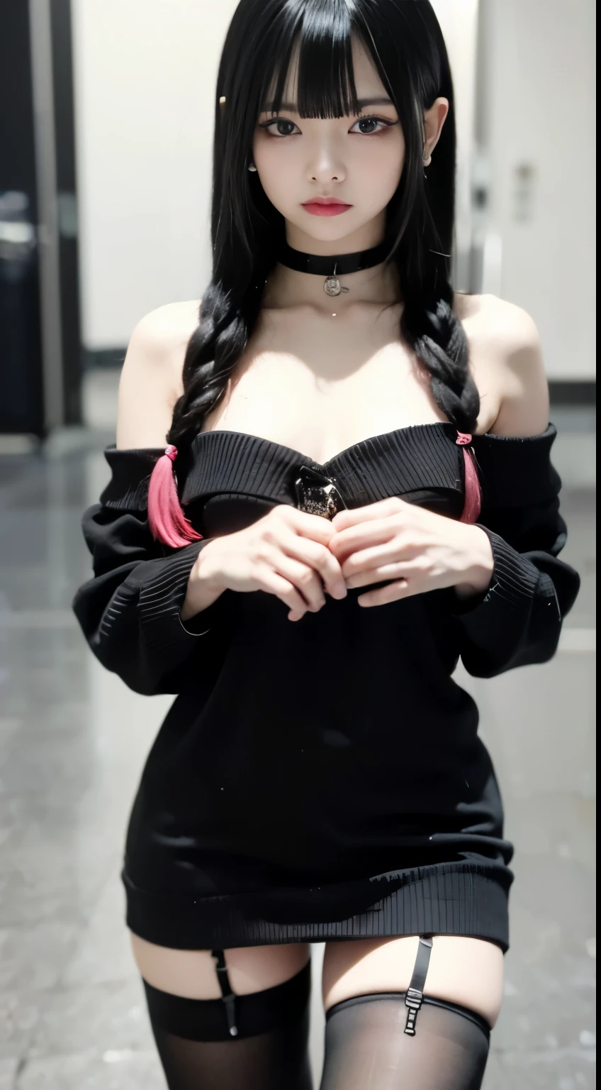 Absurd ,masterpiece, main office, 4K, High resolution, Highest quality, 1girl in center screen with beautifulface, 白hair. (Black Costume:1.2),Deep Darkness, 前hair,Huge breasts, Pure Innocence、hair_ornament、Altar in the temple, Light_particle, length_hair, Looking_in_Audience, Saggy breasts, null間, star_(null), starry_null, very_length_hair, yellow_eye, transparent, see-through,(background_Giedi_Prime_Sand Dunes:1.0), (Innocent face:1.1), beautiful eye, volumetric Lighting, True Shadow.Sacred Rites、Huge Tits、Saggy breasts、Sit with your legs apart、Many candles in the room、Sit on a magic circle、Bukkake、Ritual Sacrifices、Stick a candle in your vagina and light it on fire、A large amount of semen flows from the vagina、Many believers watch