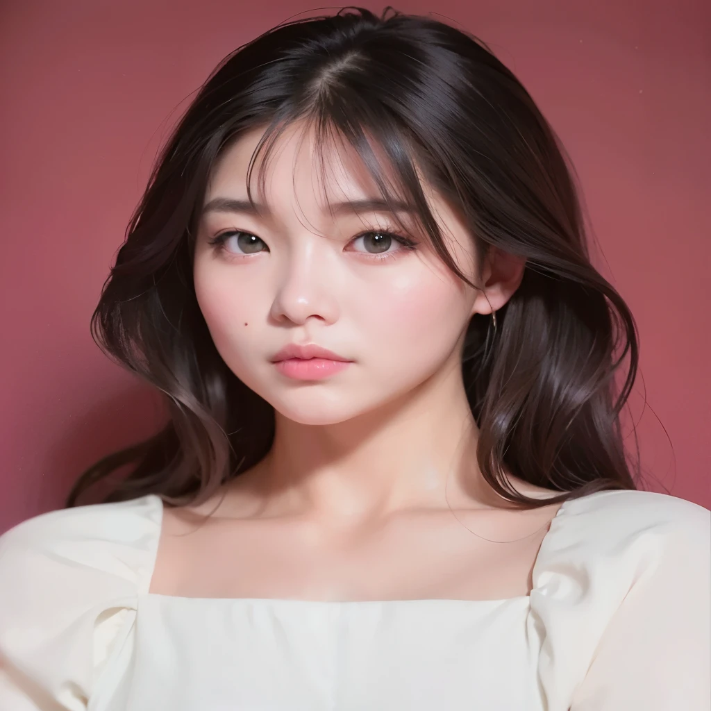a woman with long black hair wearing a white top, cute korean actress, jaeyeon nam, jinyoung shin, lee ji - eun, lee ji-eun, hwang se - on, popular korean makeup, popular south korean makeup, beautiful south korean woman, wan adorable korean face, lalisa manobal, young adorable korean face, heonhwa choe, Kim yoojung, Kim yoojung actress