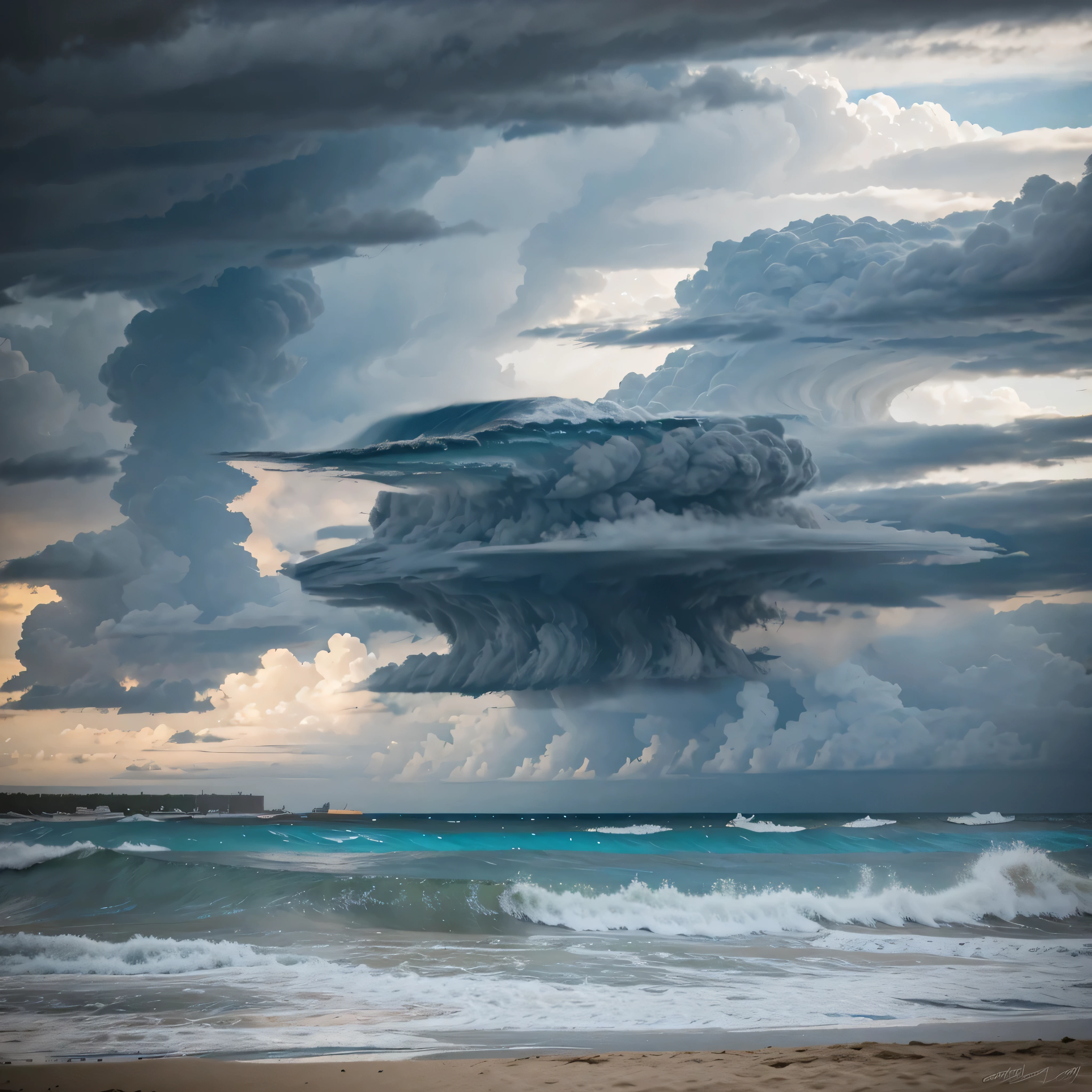 storm dark clouds