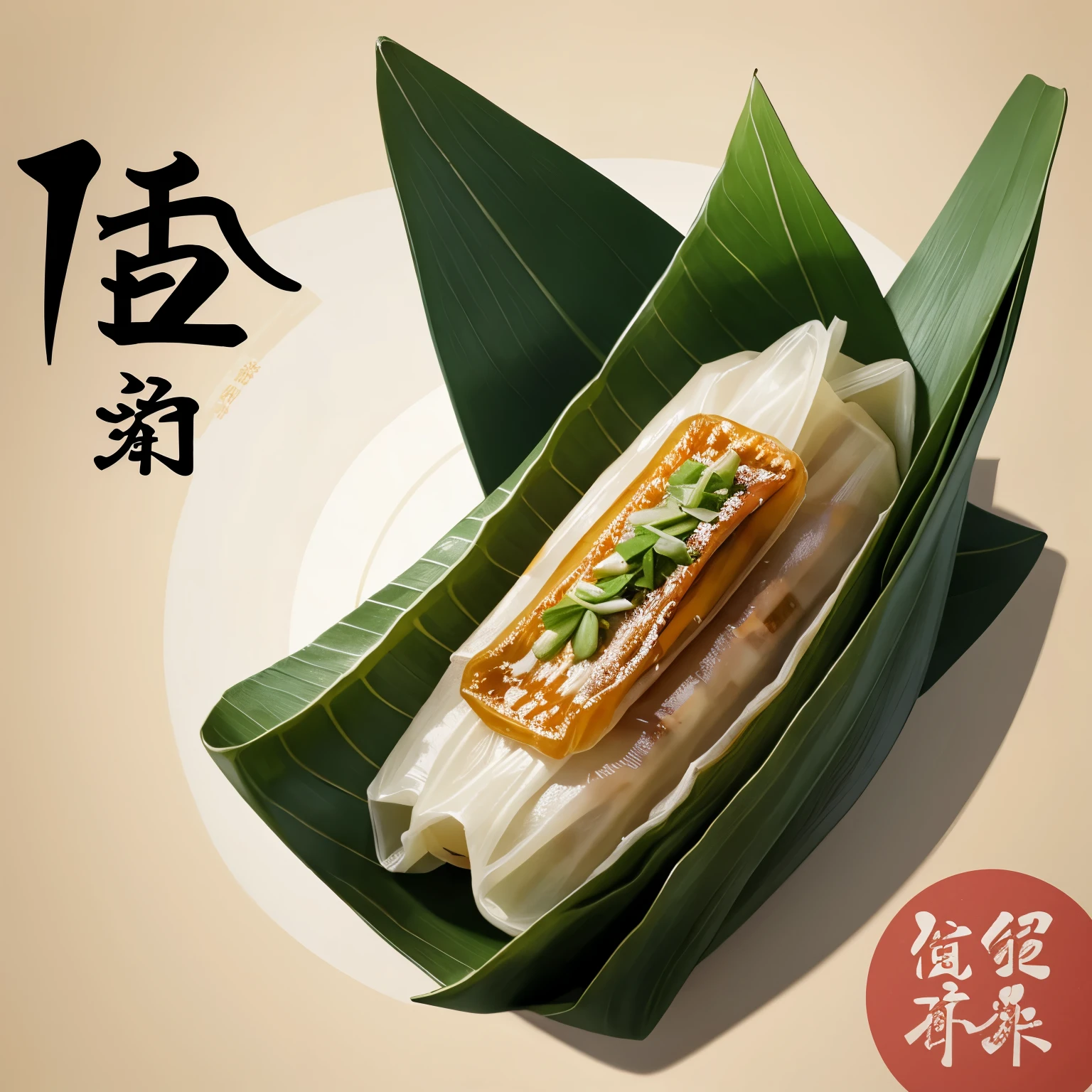 Zongzi illustration