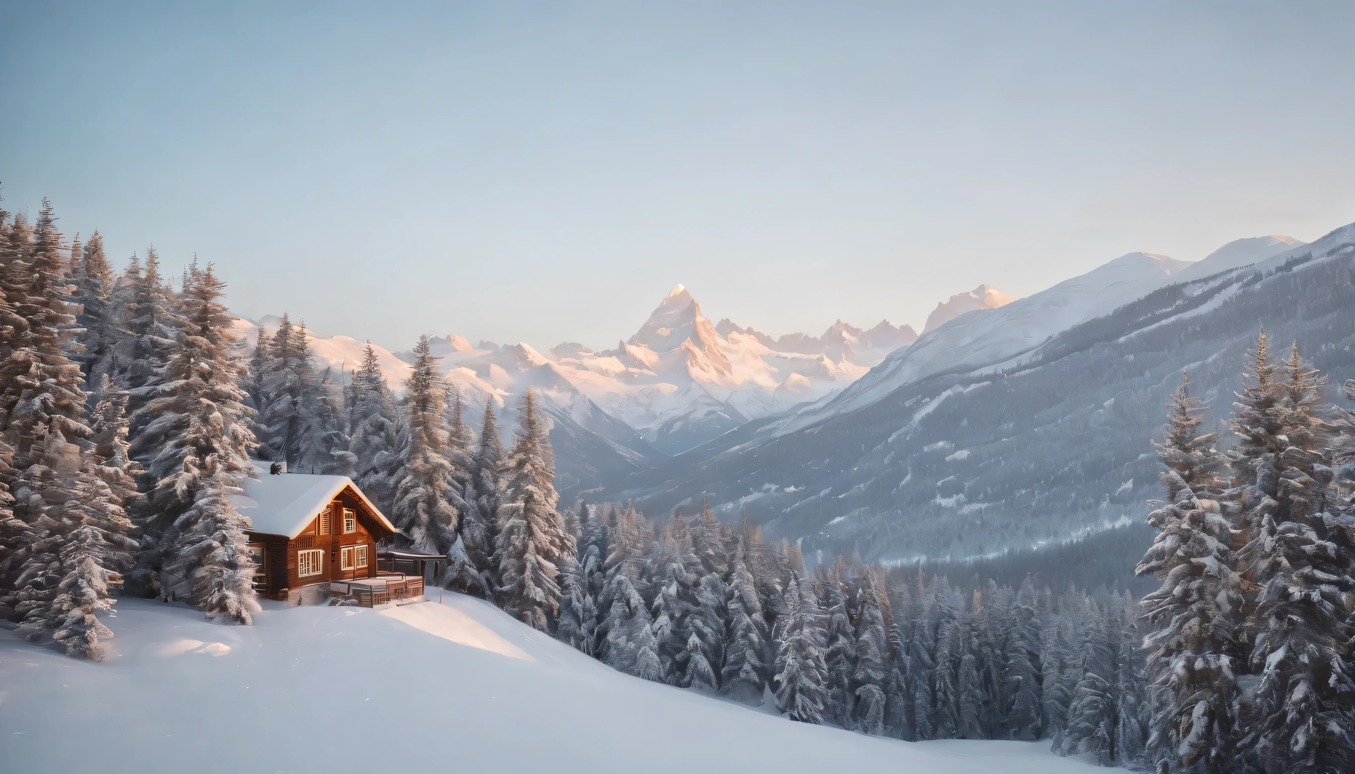 (Highly detailed CG Unity 8k wallpaper、masterpiece、highest quality、Super detailed)、(best lighting、best shadow、very delicate and beautiful)、highest quality、8k、Detailed facial depiction、masterpiece、highest quality、clear image quality、
Photos of winter snowy landscapes and snowy mountain landscapes in Sweden。