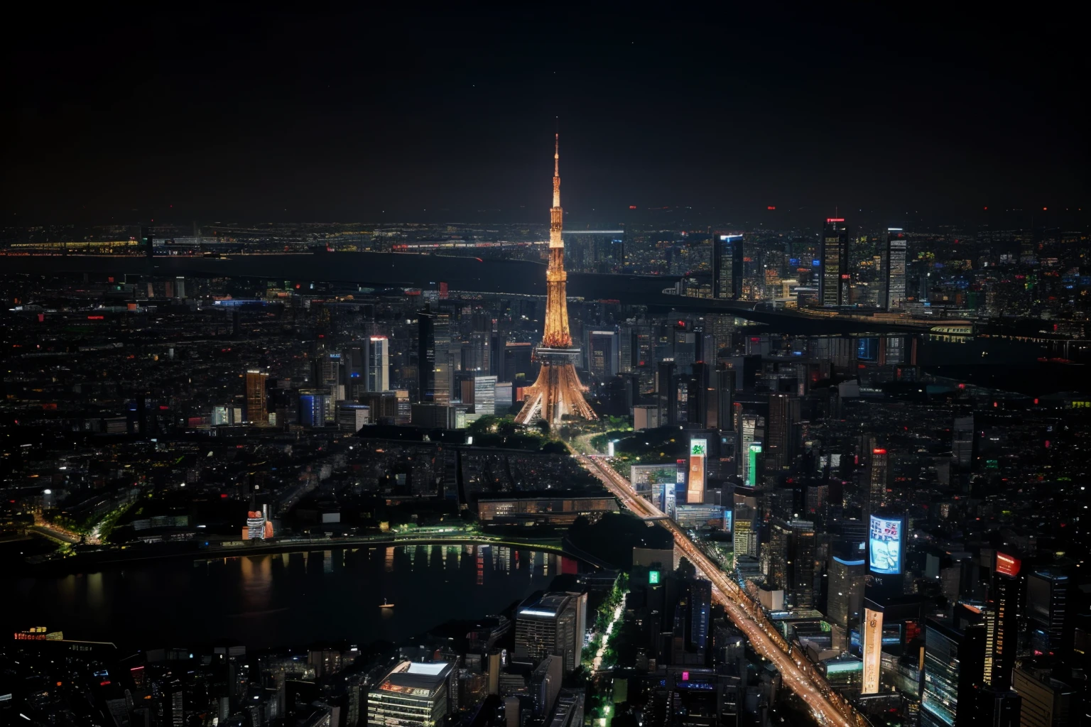 Tokyo Skyline: Seeing the city lights from Tokyo Tower or Tokyo Skytree at night is breathtaking.