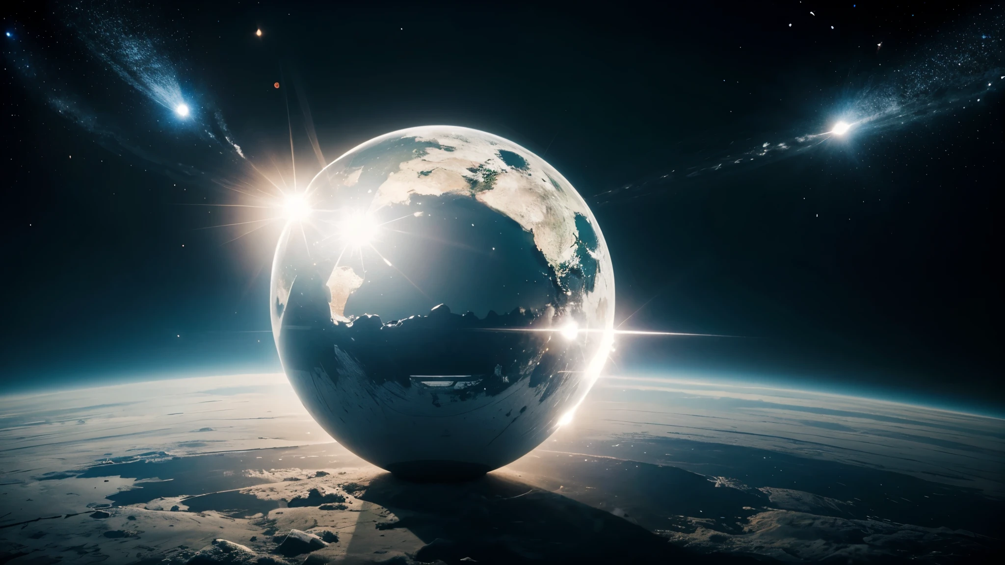 Empty Space is faster than Light!