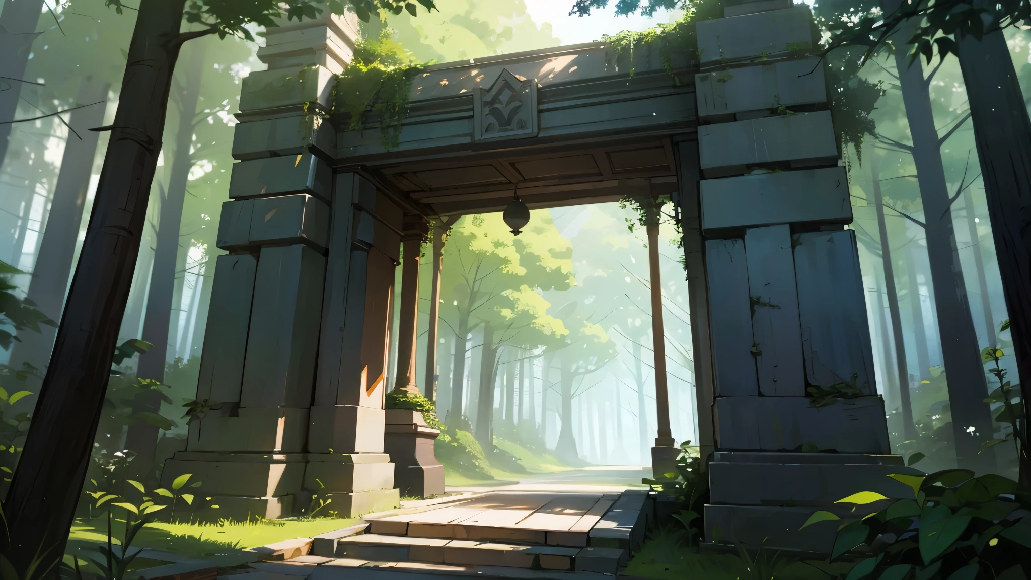 forest entrance