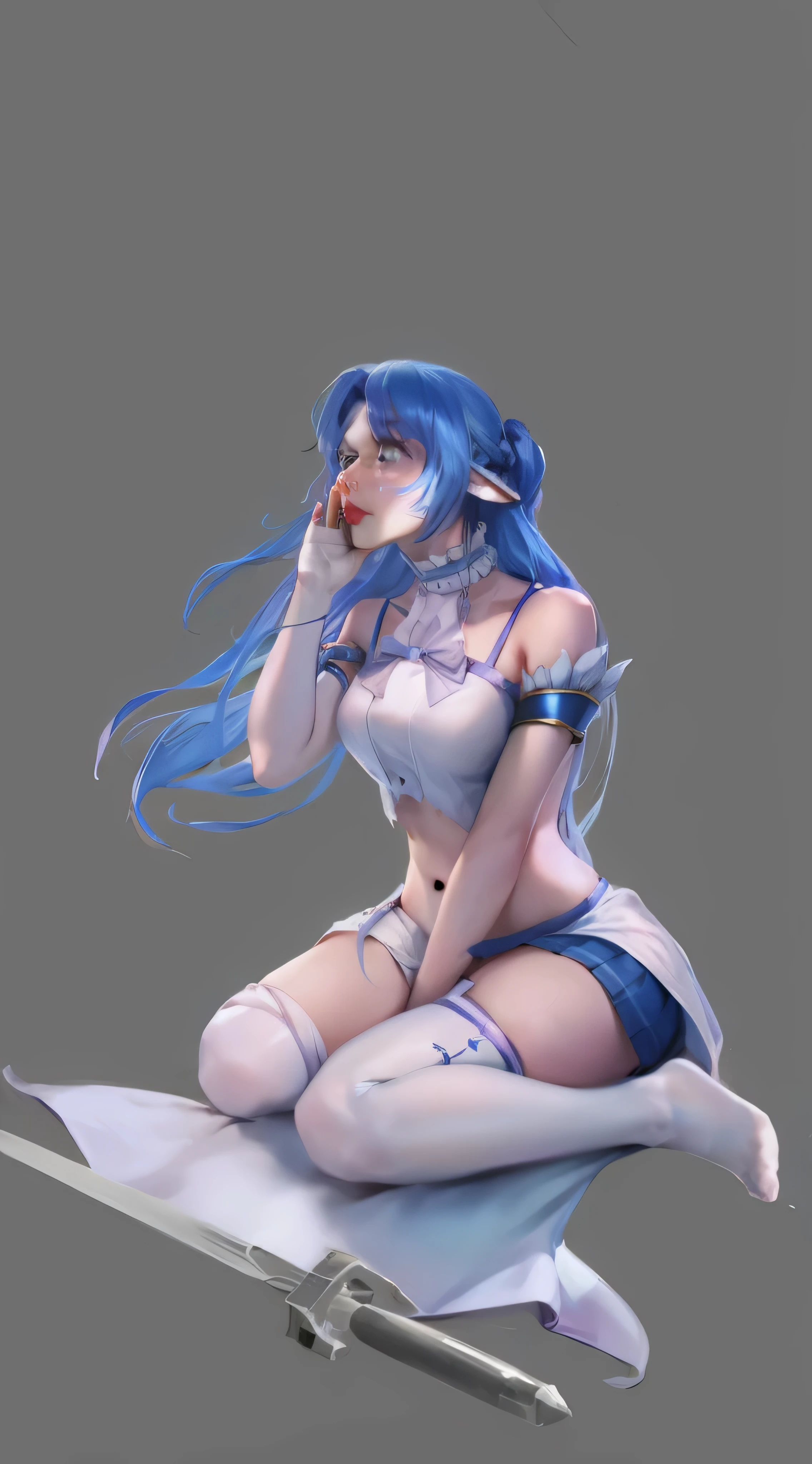 1 girl, alone, 