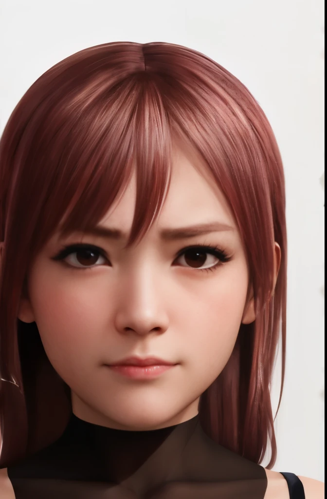 Honoka, face, portrait, mildly angry face