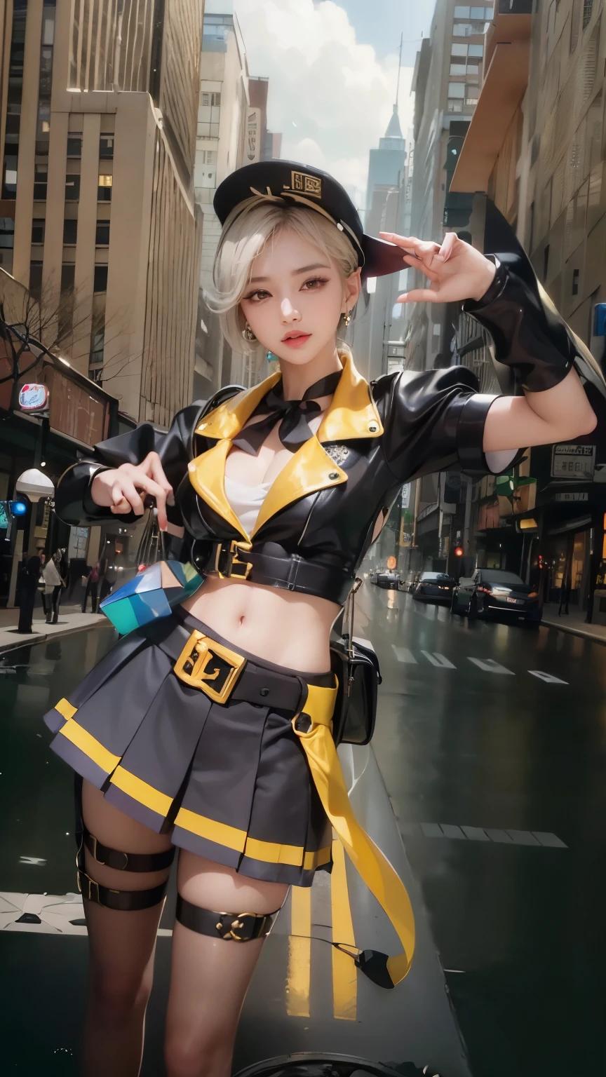(8k, RAW photo, photorealistic:1.25) ,( lipgloss, eyelashes, glosace, glossy skin, best quality, ultra highres, depth of field, chromatic aberration, caustics, Broad lighting, natural shading,Kpop idol) looking at viewer with a serene and goddess-like happiness,full hands