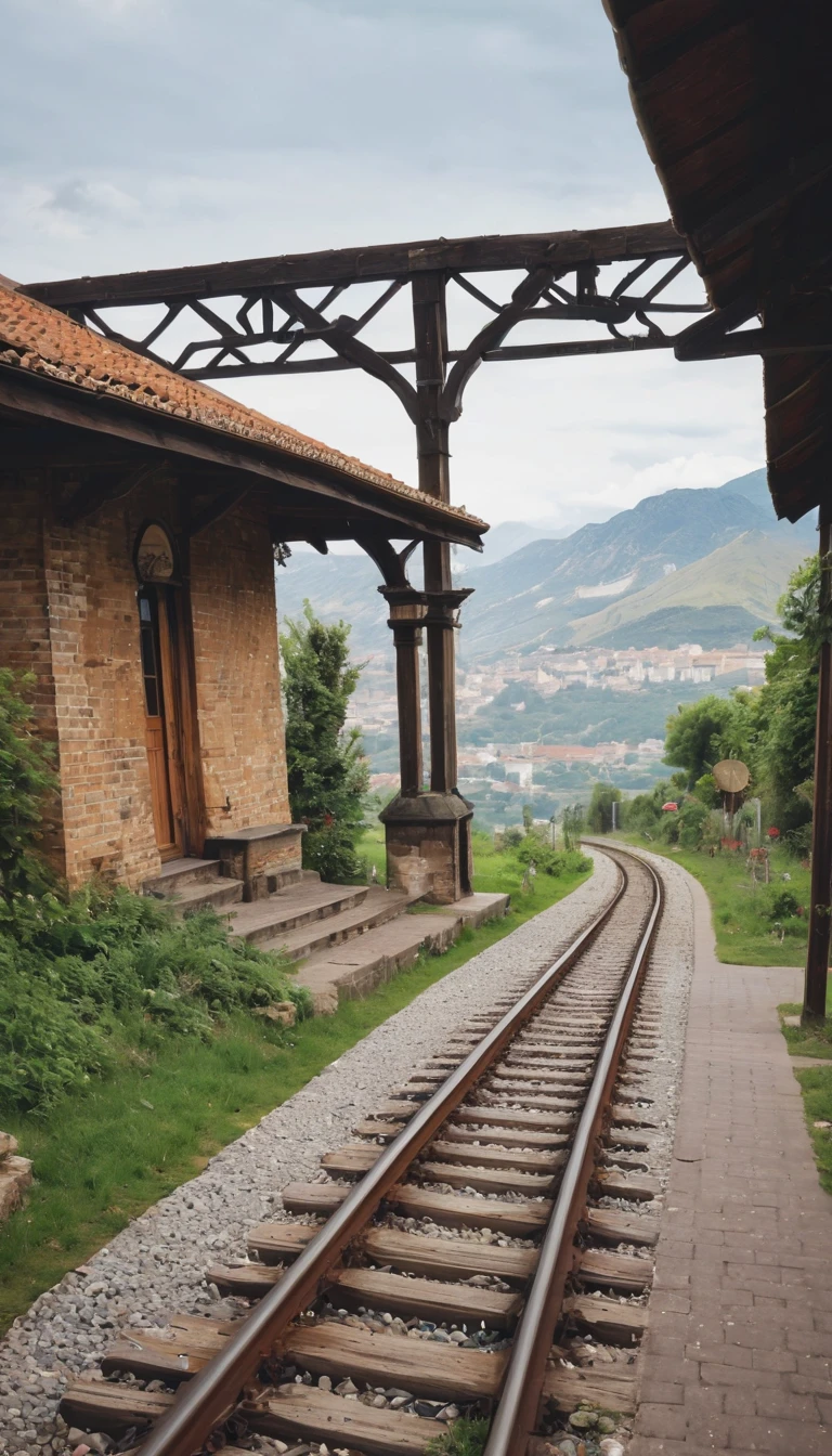 ancient train station 
