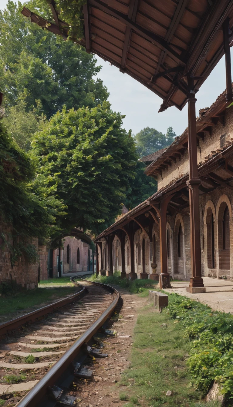 ancient train station