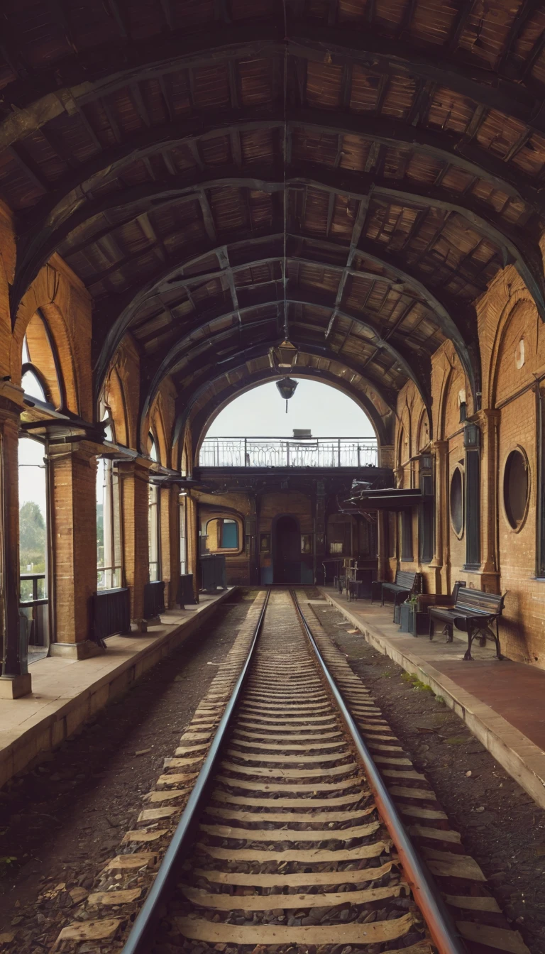 ancient train station
