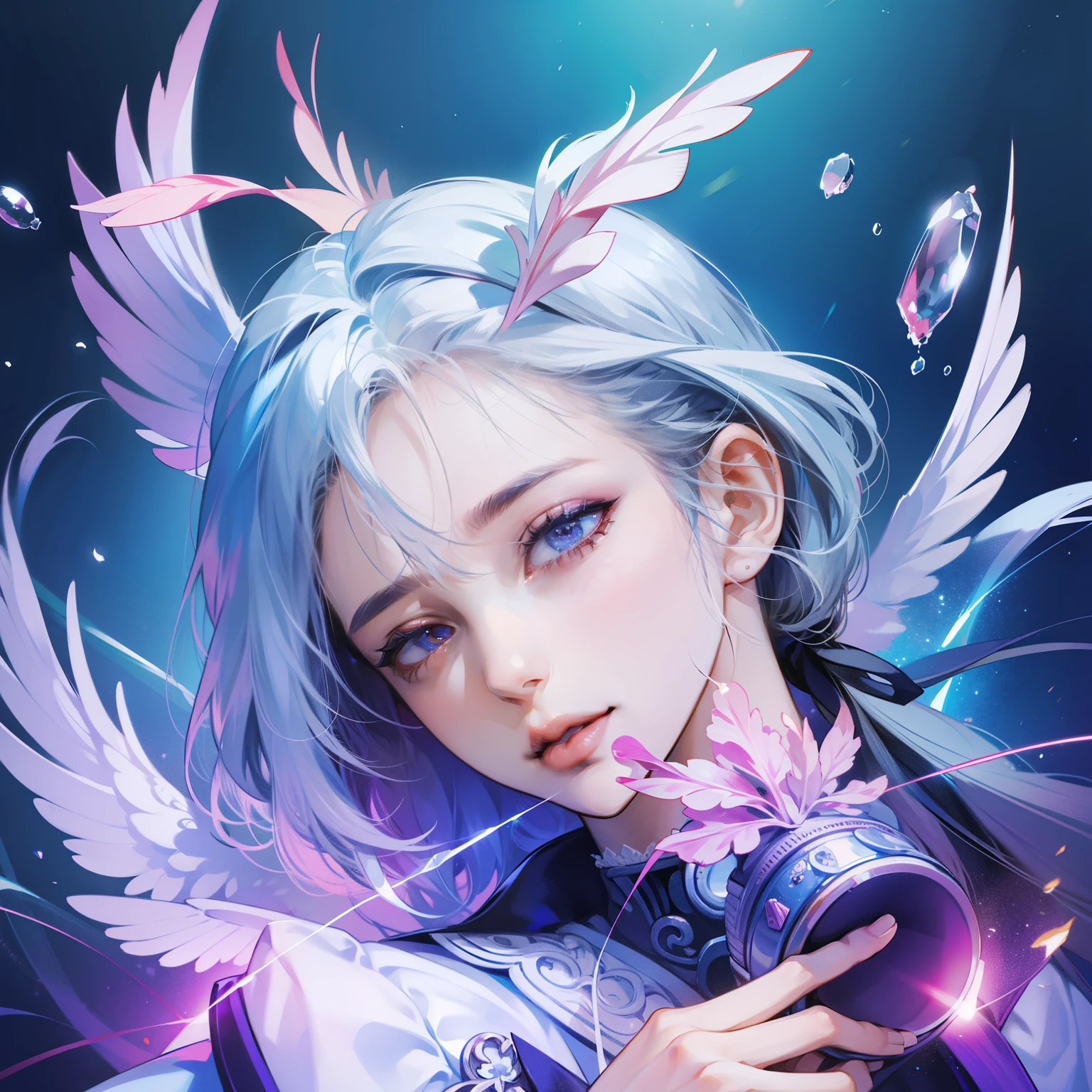 masterpiece，female student，Exquisite facial features，high quality，