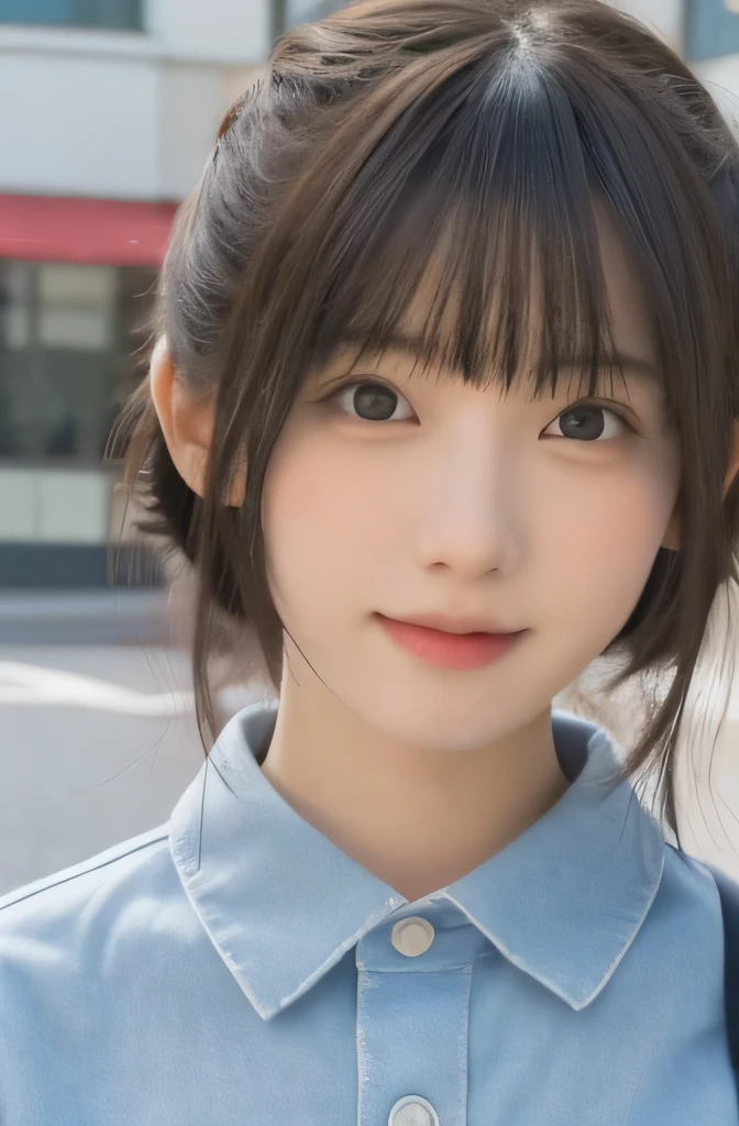 ((sfw: 1.4)), ((sfw, Lolita fashion, nice smile, Landscape, 1 Girl)), Ultra High Resolution, (Realistic: 1.4), RAW Photo, Best Quality, (Photorealistic Stick), Focus, Soft Light, ((15 years old)), ((Japanese)), (( (young face))), (surface), (depth of field), masterpiece, (realistic), woman, bangs, ((1 girl))