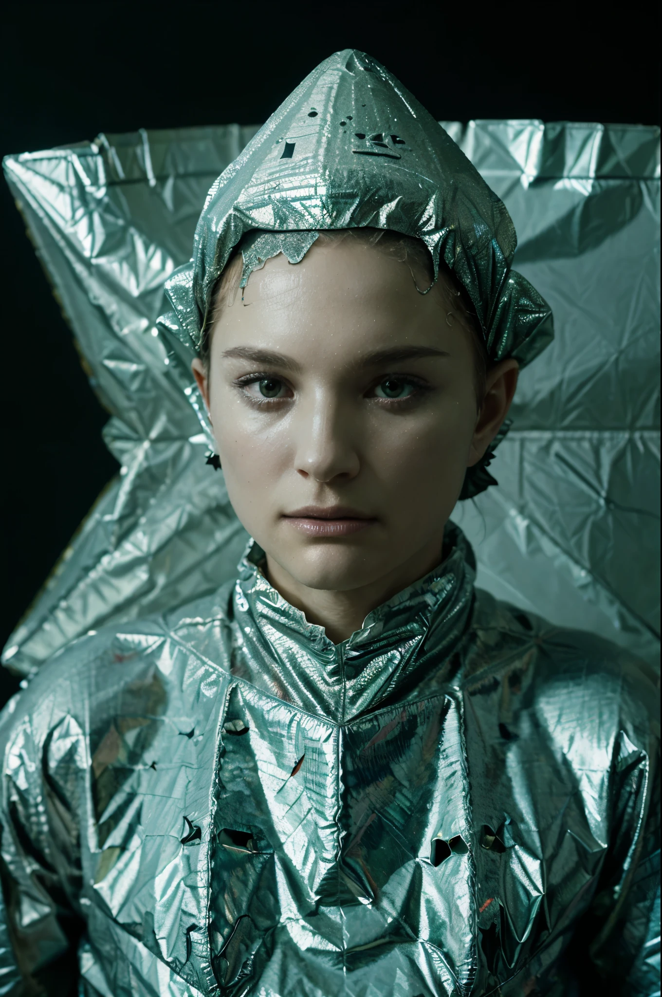 A beautiful high definition crisp portrait of old (reptile:1.2) American president, (tin foil cone on head:1.2), taken with a professional grade camera with exquisite color grading. Tags: best quality, high definition, crisp, portrait, old, (reptile:1.2), American president, (tin foil cone on head:1.2), professional grade camera, exquisite color grading.