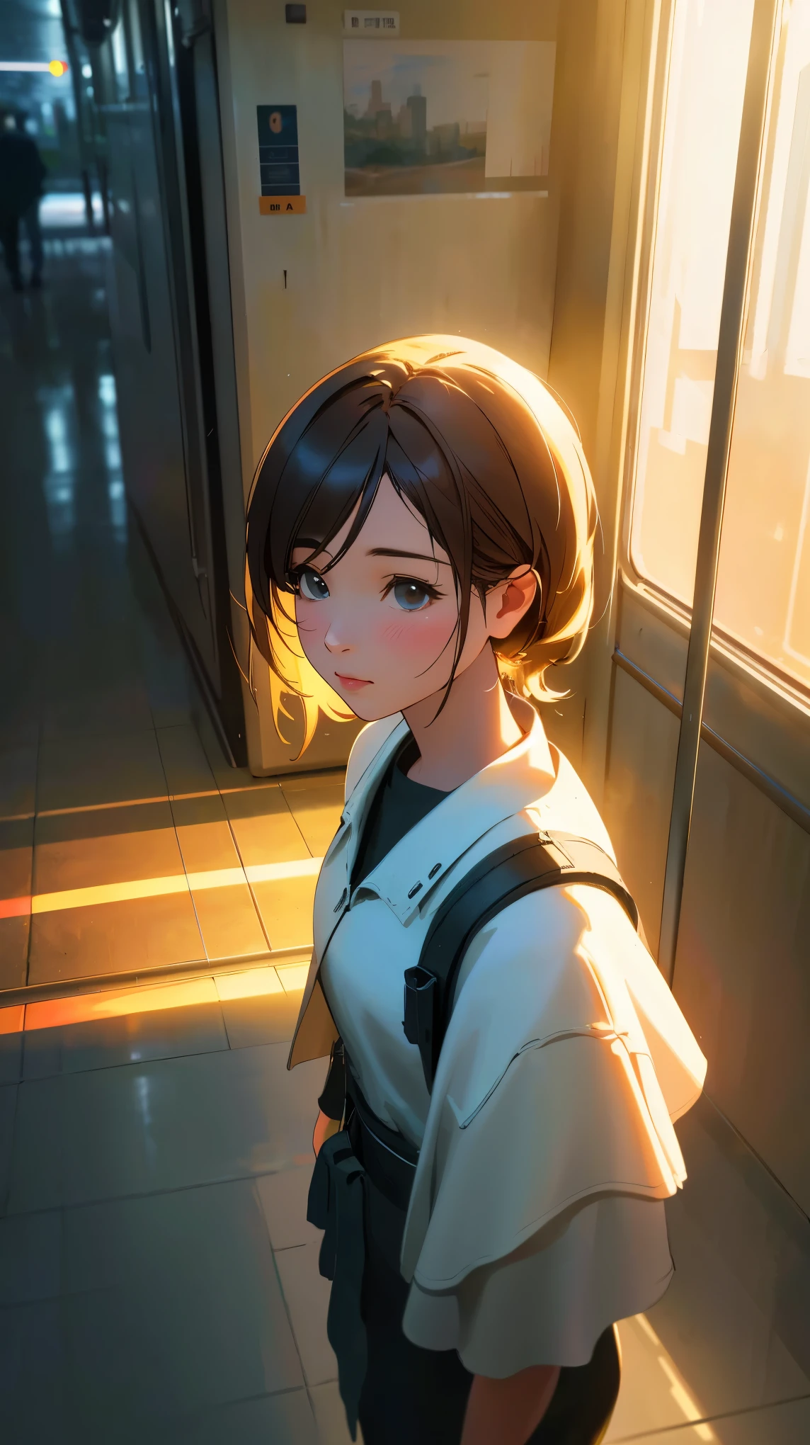 A person waiting for a train in a quiet atmosphere,soft lighting,deserted seats,outside view,train station
Medium: illustration
Image quality: (best quality,4k,8k,highres,masterpiece:1.2),ultra-detailed,(realistic,photorealistic,photo-realistic:1.37),HDR,UHD,studio lighting,sharp focus,physically-based rendering,extreme detail description,professional
Art style: realistic
Color tone: soft tones
Lighting: soft and soothing