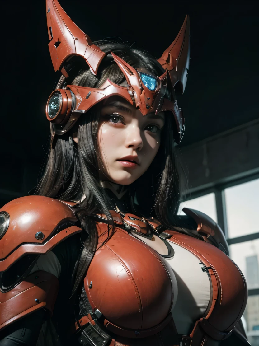 (1 Mechanical Girl)、top-quality、masterpiece、超A high resolution、(Photorealsitic:1.4)、Raw photo、女の子1人、Fight mutants、glowy skin、(((1 Mechanical Girl)))、With a beautiful knife、(Micro Bikini Armor)、((Big Heavy))、(Kobold、ogre、Fierce battle with orcs),(Fight fiercely against aliens)、Precipitous cliffs、(beautiful forest background)、(Fighting Demonic Beasts)、(Small LED)、((super realistic details))、portlate、highly intricate detail、Realistic light、(Mystical expression),CGSoation Trends、(Strong giant demon beast background),globalillumination、Shadow、octan render、8K、ultrasharp、Colossal tits、Raw skin is exposed in cleavage、metals、Details of complex ornaments、Japan details、highly intricate detail、Realistic light、(Mystical expression),CGSoation Trends、Red Eyes、radiant eyes、Facing the camera、neon details、(Mechanical limbs)、(blood vessels connected to tubes)、Mechanical vertebrae attached to the back、mechanical cervical attaching to neck、(Wires and cables connecting to the head)、Gundam、Small LED、,Mechanical thighs、Toostock、(Hands are also made of machines)、(Attack of the Monster Beasts)、(((Micro Bikini Armor))),
