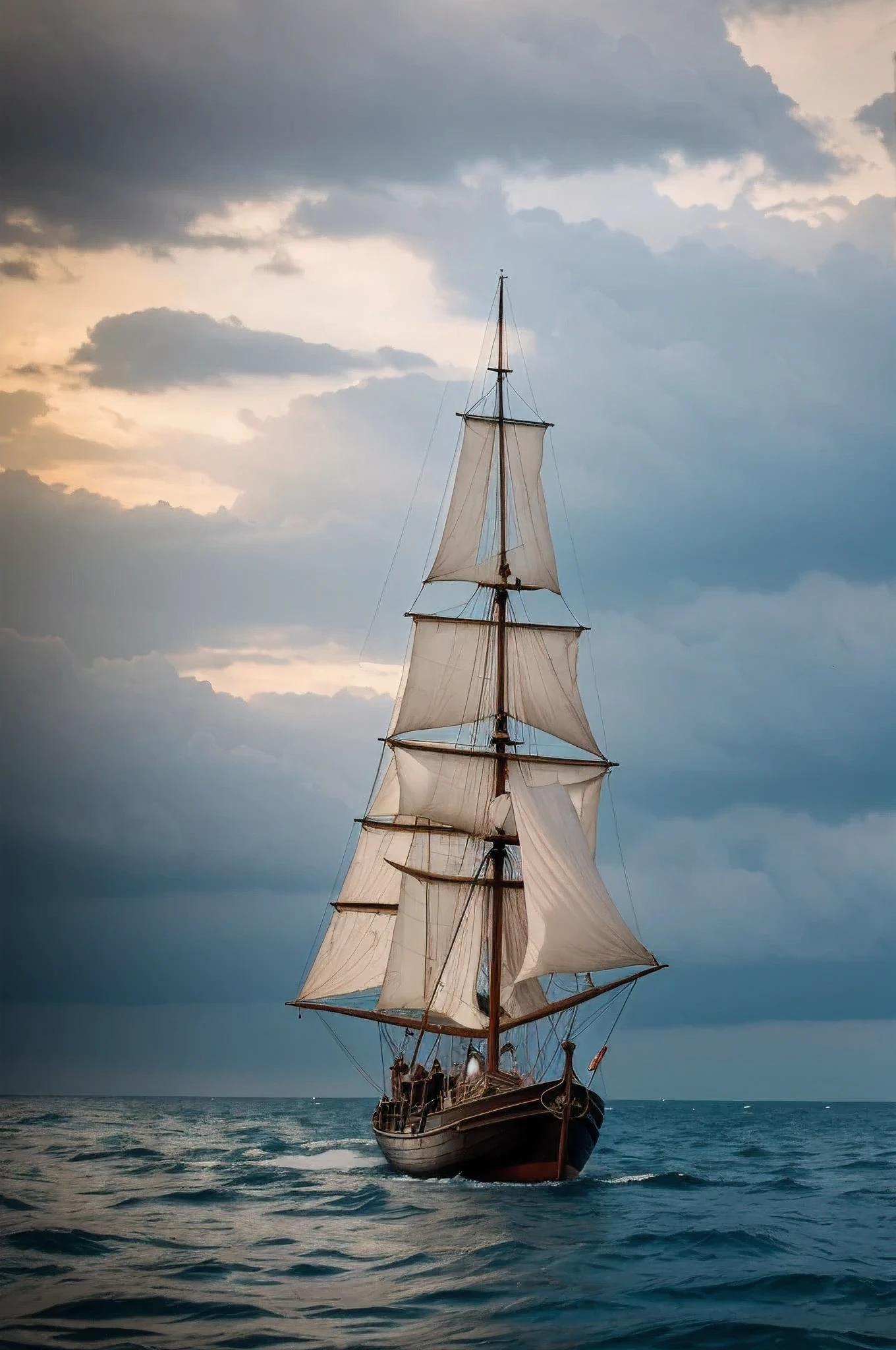 "I've always been taught to be brave and strong
To see the hope when all feels wrong
I've always been taught not to be afraid
And look, the price, the price I paid
I'm barely afloat
My sails are set and I'm coming home"