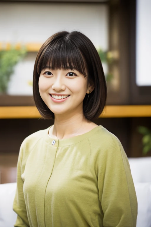 Cute Japanese woman with a short cut walking in the park feeling the flower petals in the spring breeze、confetti、Photoreal、detailed and beautiful eyes、hyper realism、high contrast、ultra hd、realistic skin texture、best image quality、highest quality、超A high resolution、small details、very politely