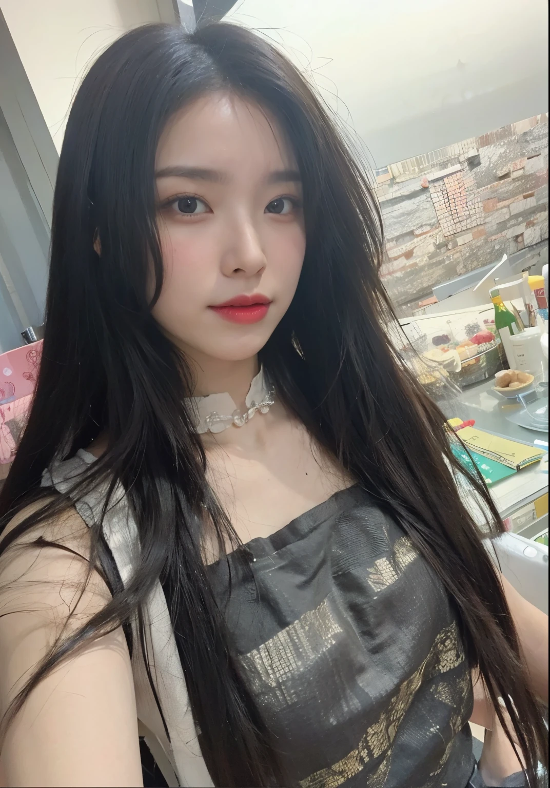 A woman is cooking.、(Kitchin_apron:1.Wear 3)、Good hands、10、high-reaster-piece、highest quality、head:1.3、((Hasselblad photo))、Fine Skin、crisp focus、(Light like a movie)、gentle lighting、Dynamic Ungle、[:(detailed face:1.2):0.2]、The chest is large.、Sweating, skin flow.:1.2、(((In the kitchen))) Erotic smile　Audience view　Colossal　having　sleeveless　Quench the upper arm.　I'm sticking out.　open legs　Nipples are visible.　cleanliness　Large kitchen　bedroom　Wine Glass　　 Negative prompt　Pubic hair can be seen.
Negative Pro