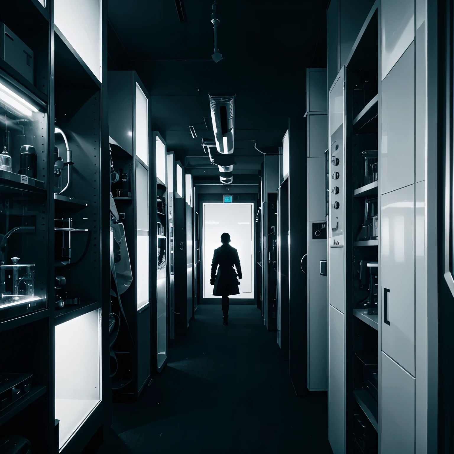Black and white science fiction