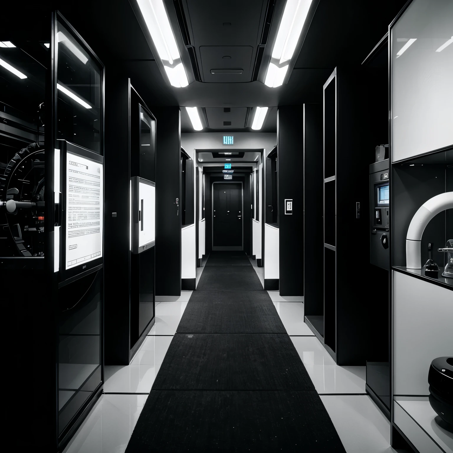 Black and white science fiction