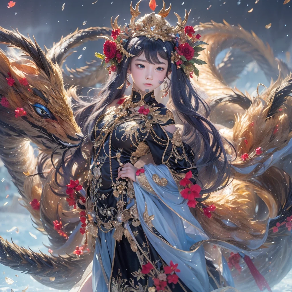 Antlers Flying Nine Tails Light Blue Heavenly Master Flame Hair Star,novel,Torch Night Black Gold Orange Snake Print Silk Trousers,Rouge Diamond Tulle Sheer Lizard Print,Fat girl flying in space in the snow 1:900 miniatures,side view,pure transparency,put on boxing gloves,佩戴金框反Light挡风玻璃眼镜,Panoramic super wide angle,very happy,Authentic and delicate texture,Strong visual impact,super detailed,dream girl,delicate face型,beautiful eyes,Hair floating in the air, cherry style,Zhou Xiaotong,crystal clear,Good sense of perspective,Light影效果,16KLight滑,surface reflected Light,flowing black hair,Water Goddess 32K,complicated,grace,Very detailed,Gorgeous,digital photography,Autumn Cowboy Shooting,Surrealism,broken ruby,defeat magic,Water magic entanglement,(masterpiece,Light,beautiful eyes:1.2),high dynamic range,void 5 energy storm,(china 1 girl,black eyes:1.5),rouge skin,porcelain skin,(sit on stone:1.5),delicate face,black hair,穿上Gorgeous金色铠甲,take off shoulders,,short skirt,beautiful golden armor,it'it'It's raining,With a shy head down,Turn your back to the camera,masterpiece,side,side portrait close-up