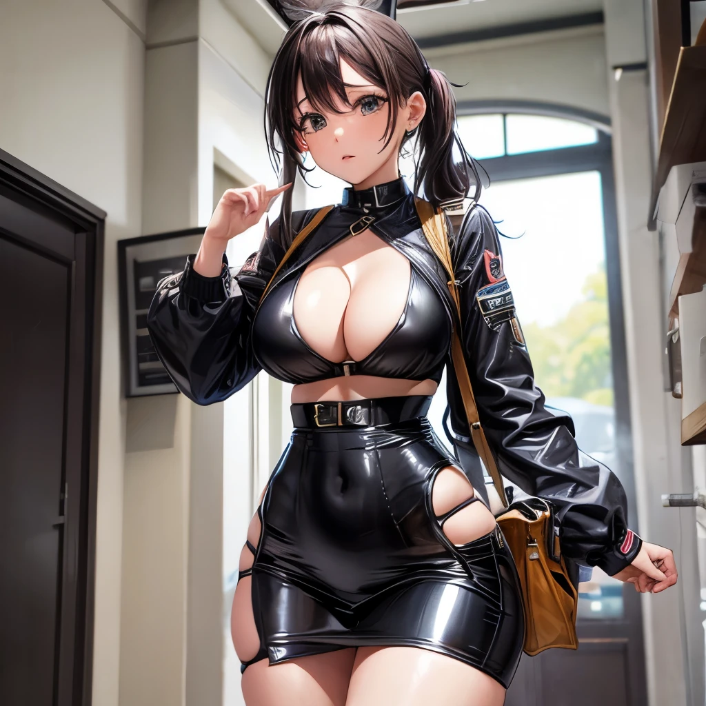 zoom out until we see her hips