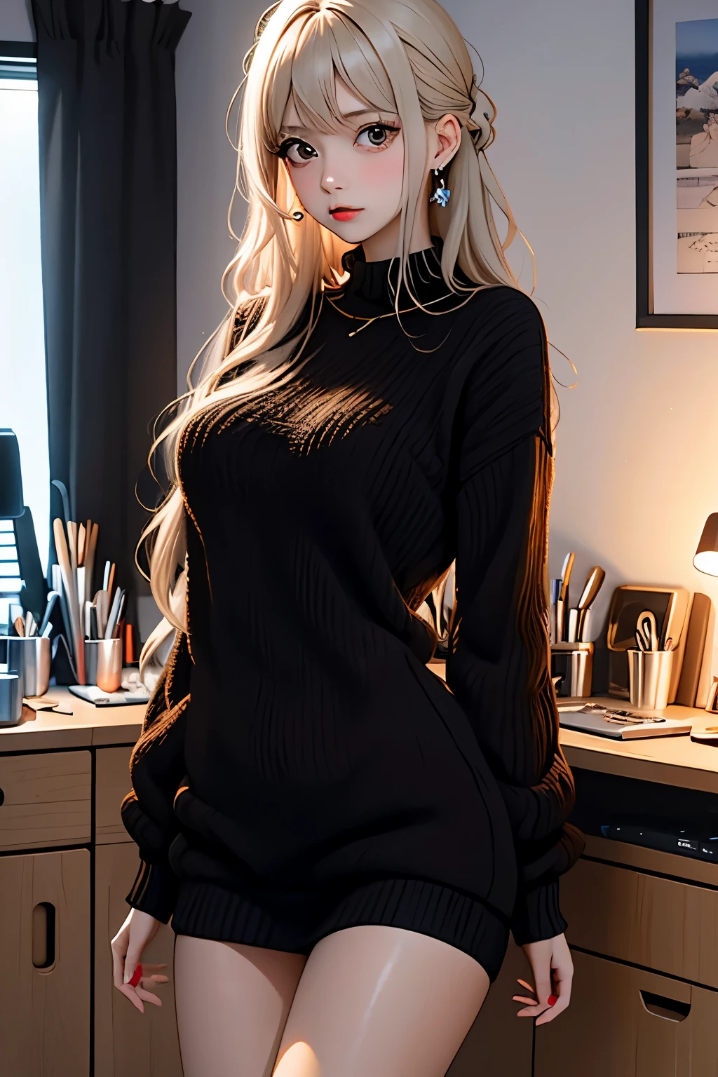 (masterpiece, best quality:1.2), 1 girl, alone,whole body,standing